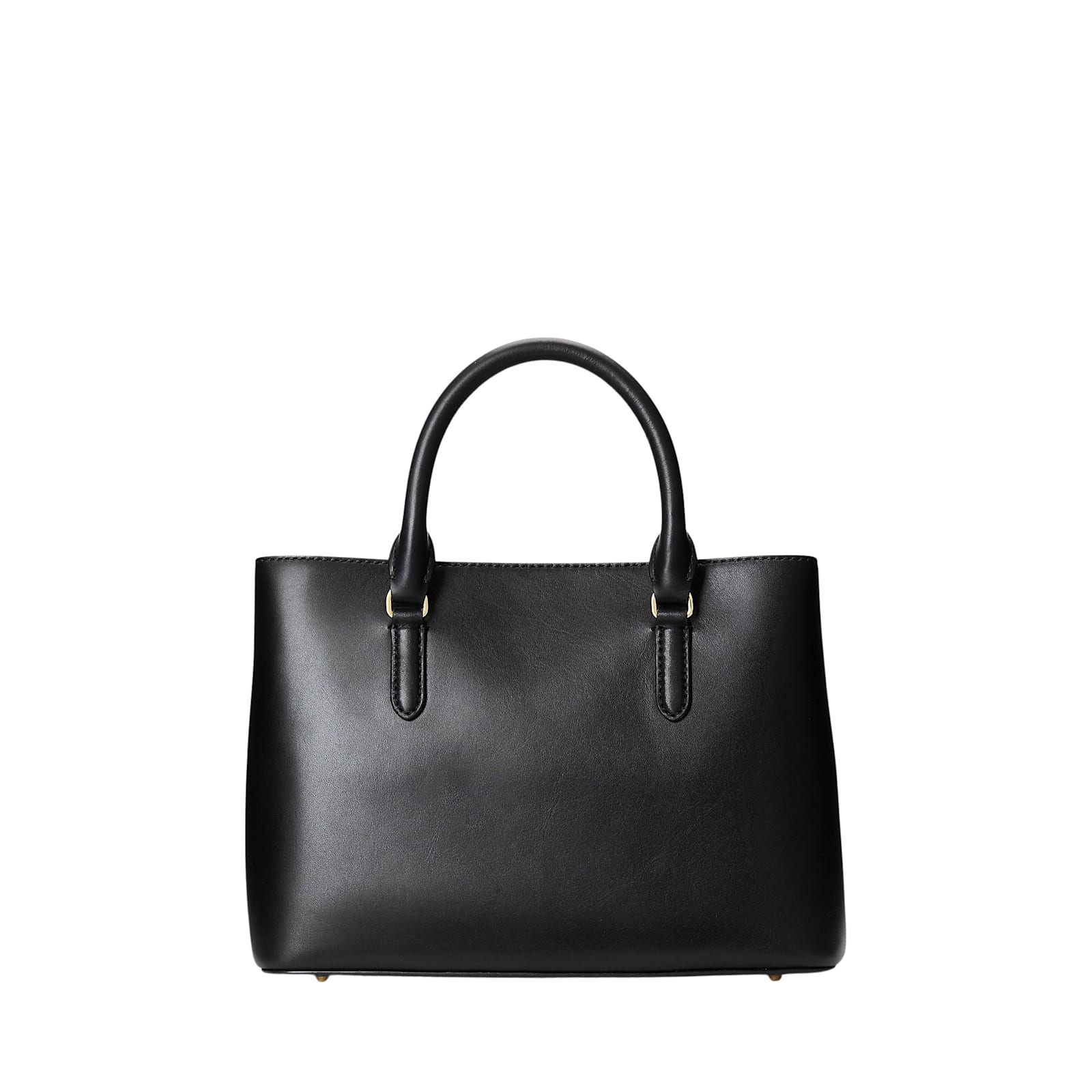 Ralph Lauren Marcy 26 Satchel Small In Black
