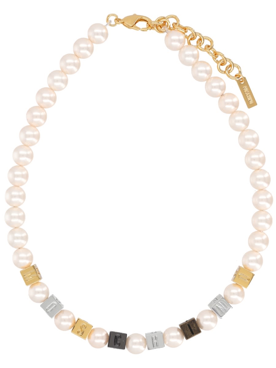 Moschino Pearl Necklace