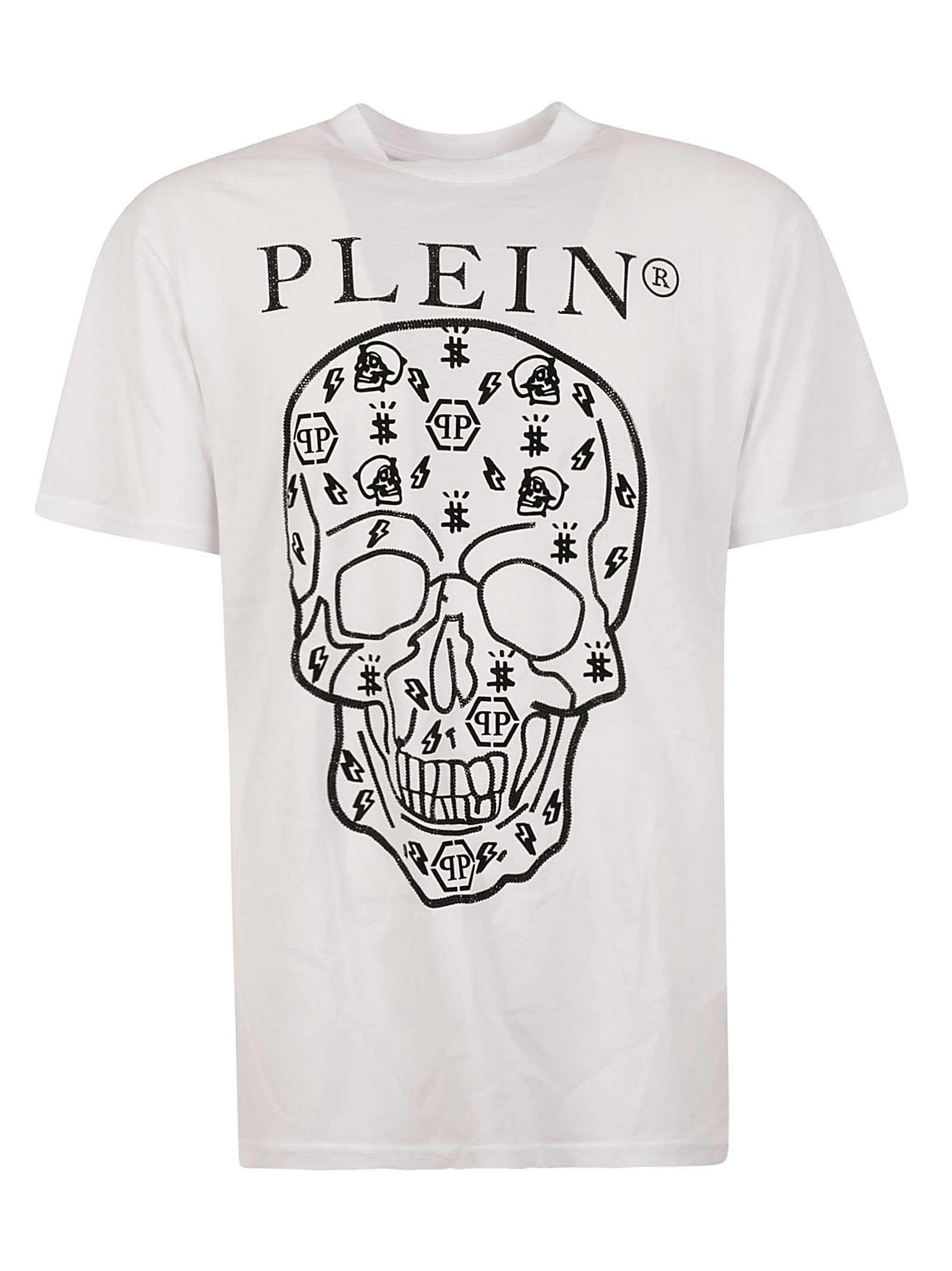 Philipp Plein Skull Round Neck T-shirt