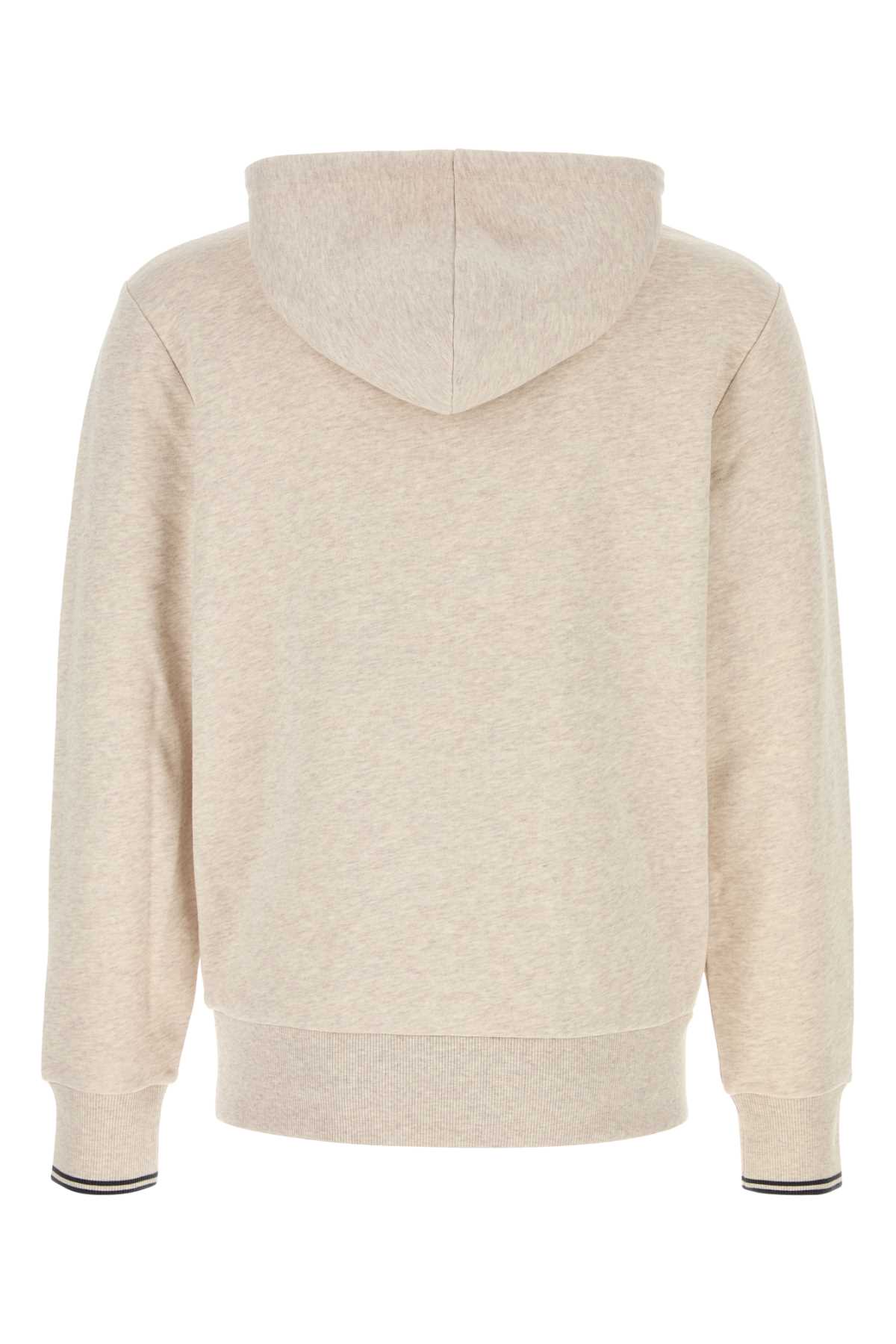 Fred Perry Fp Tipped Hooded Sweatshirt M2643 W50 In Brown