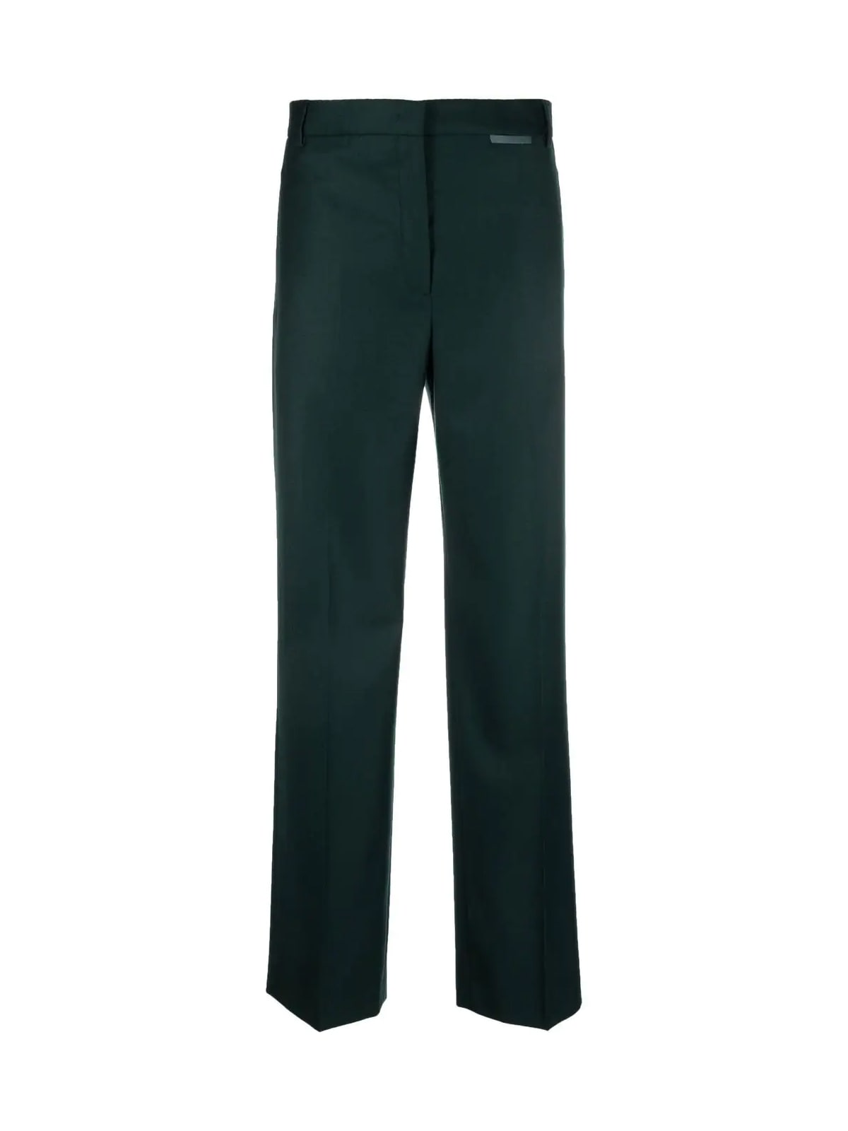 Paul Smith Womens Wide Leg Trouser In Green