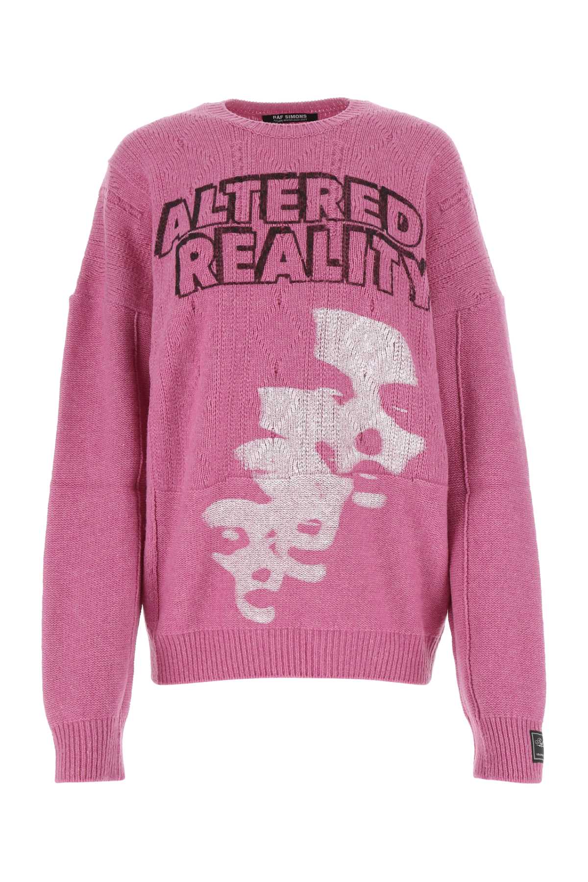 Pink Wool Oversize Sweater