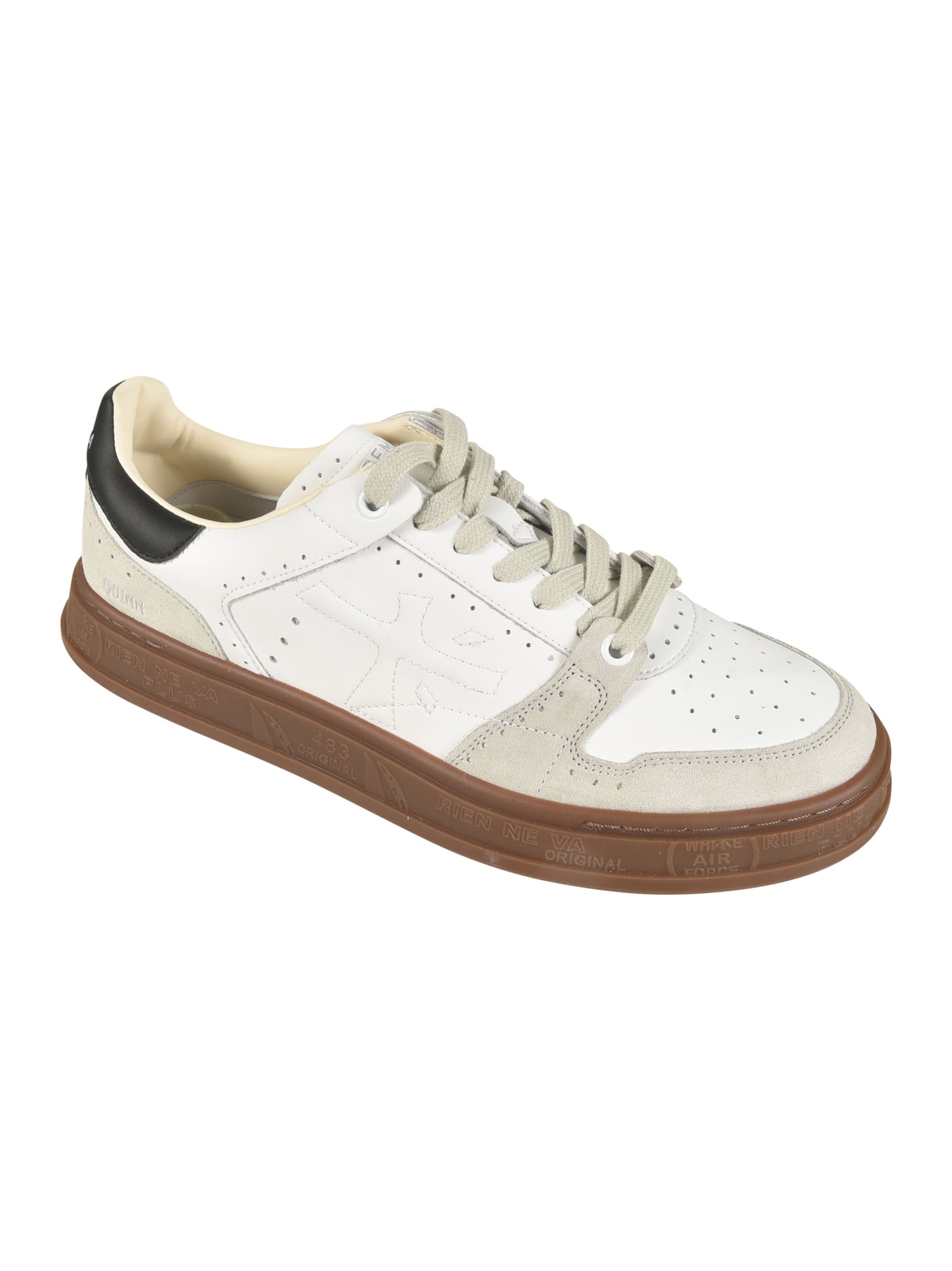 Shop Premiata Quinn Sneakers In White