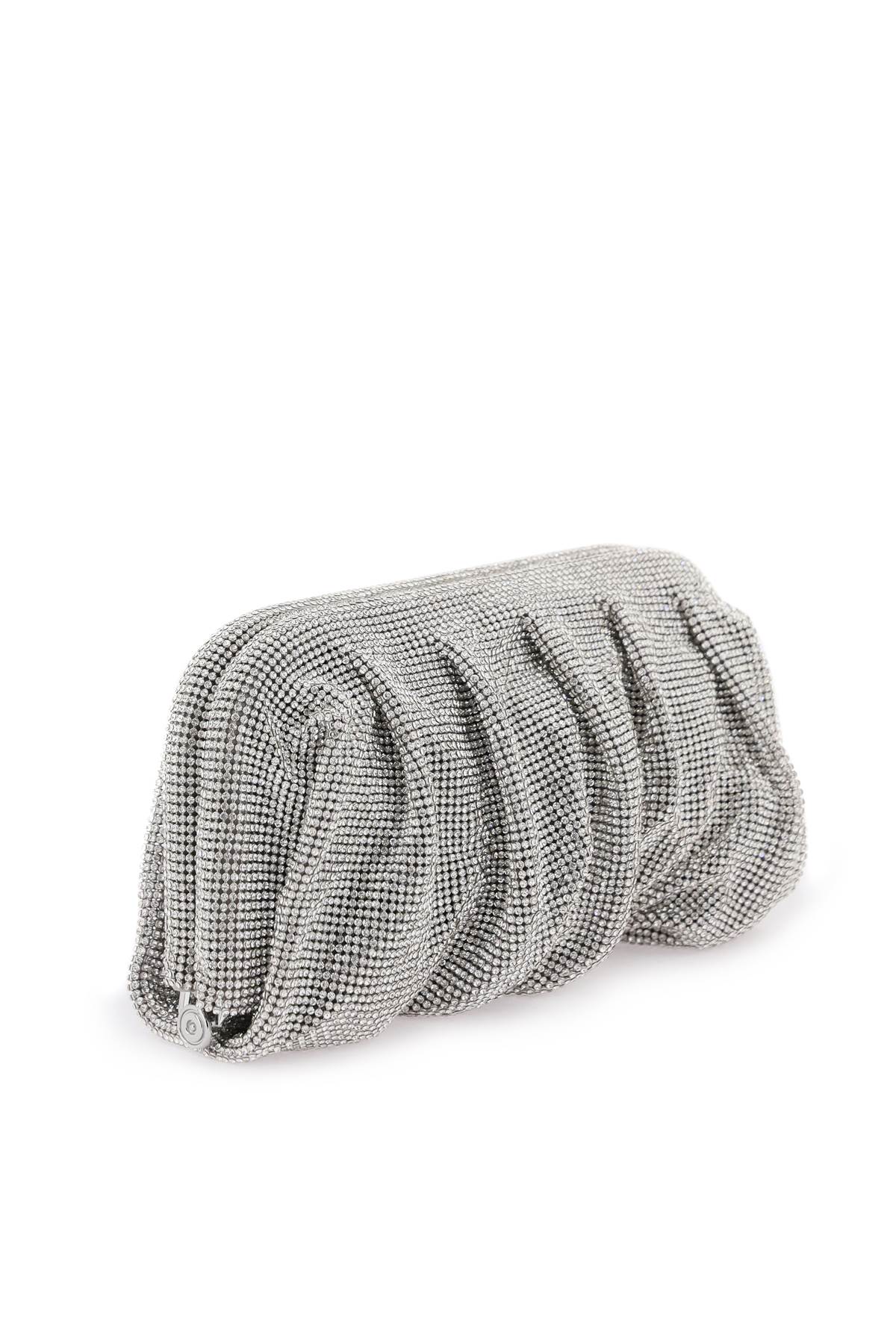 Shop Benedetta Bruzziches Venus La Grande Clutch In Silver