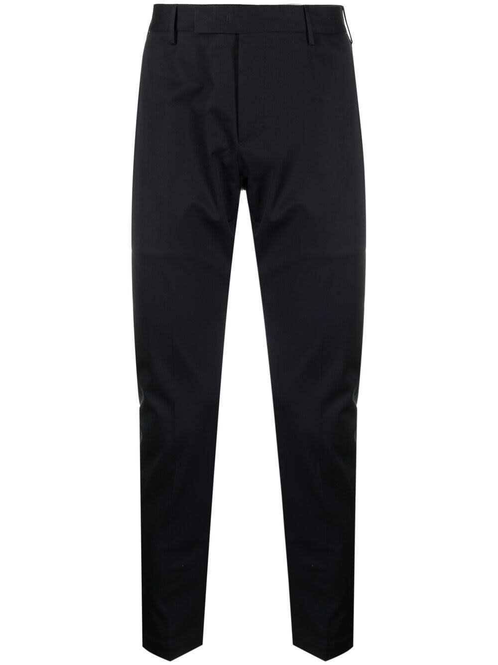 PT01 BLUE COTTON TAILORED trousers,11821343