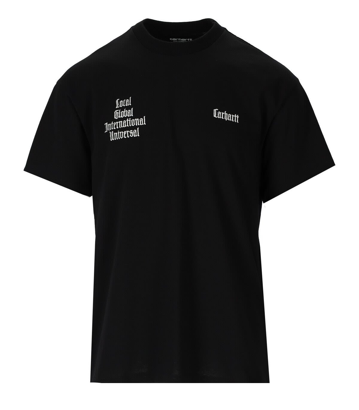 Carhartt Wip Letterman Black T-shirt
