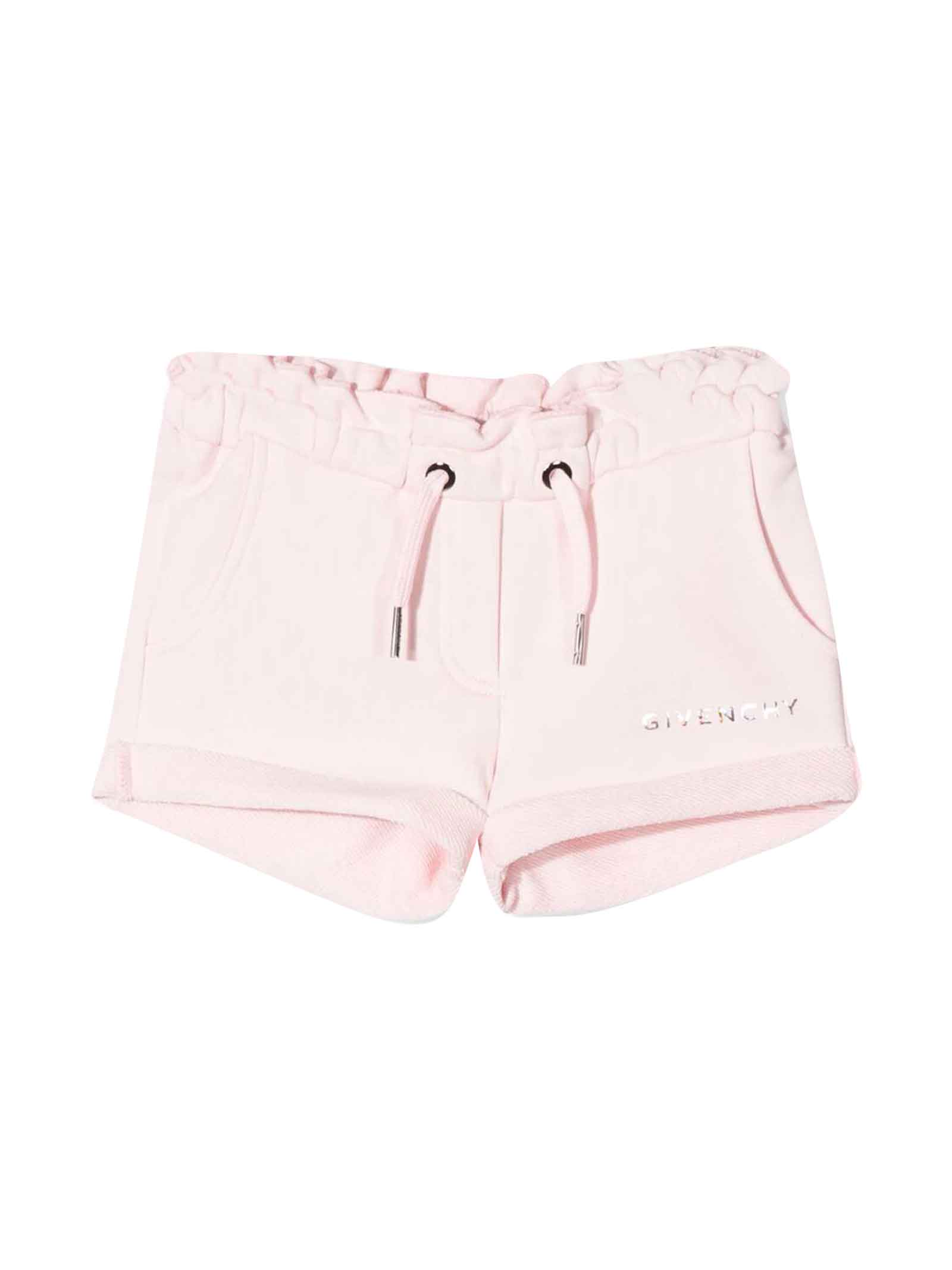 Givenchy Pink Girl Bermuda Shorts
