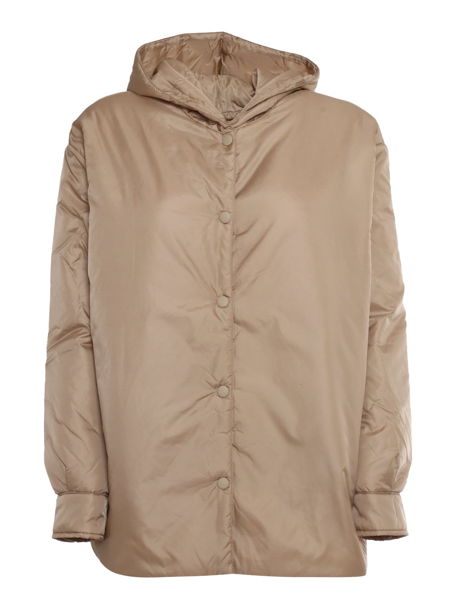 Shop Aspesi Woman Jacket In Beige