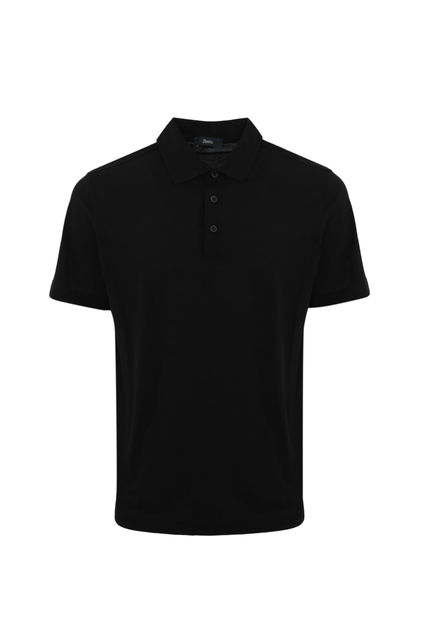 3-button Cotton Polo Shirt