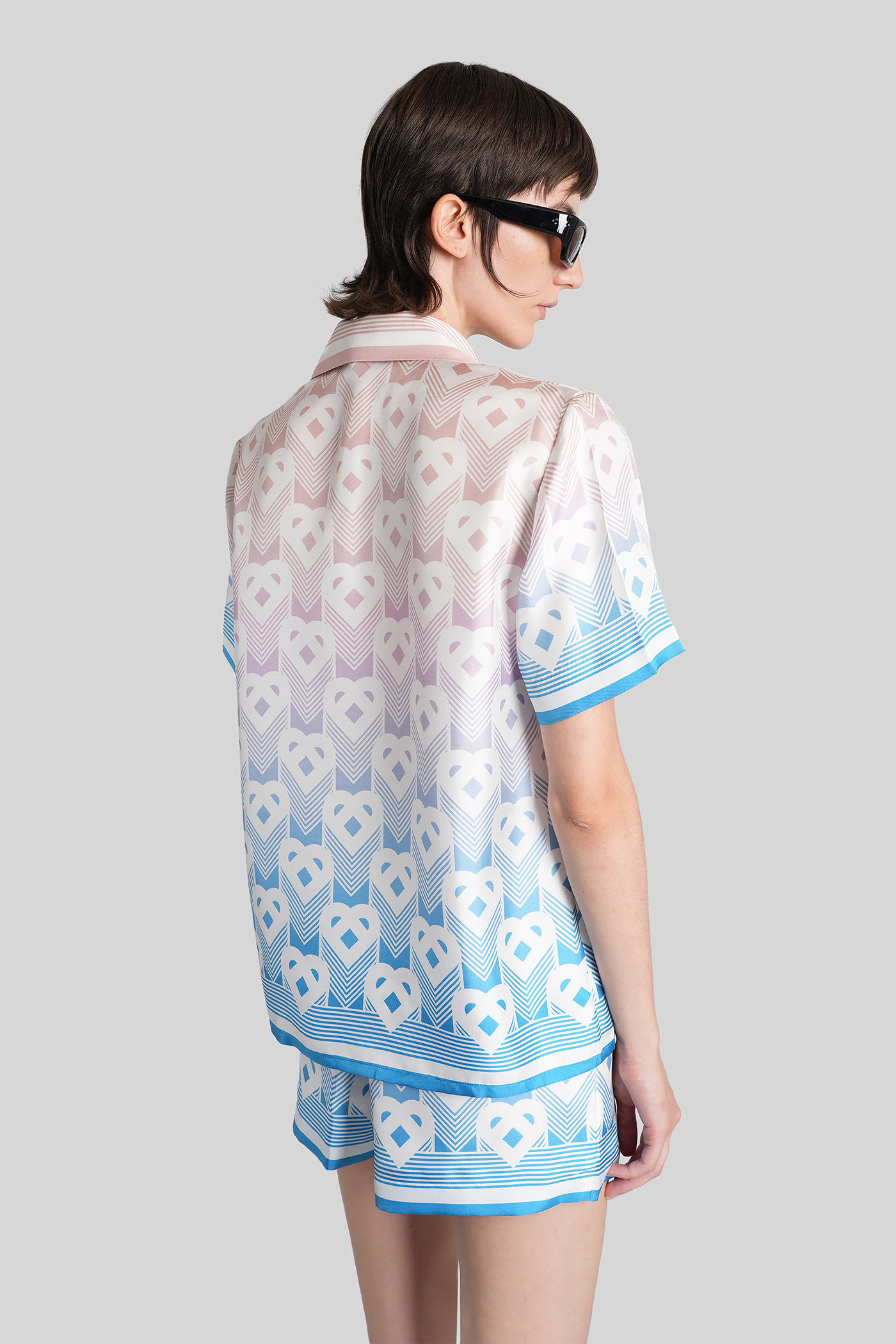 Casablanca Monogrammed Shirt In Multi