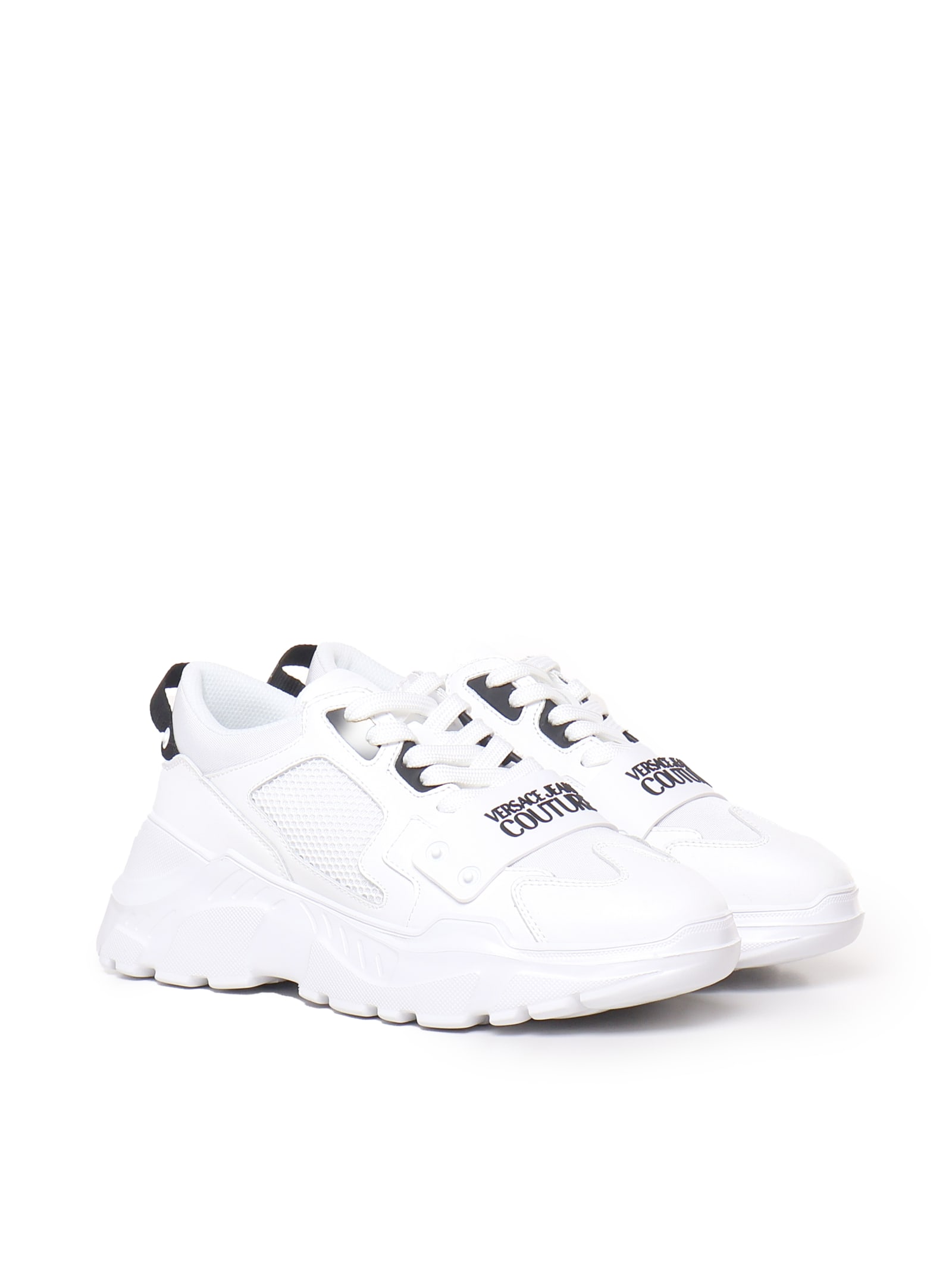 Shop Versace Jeans Couture Sneakers Jeans Couture Speedtrack In White