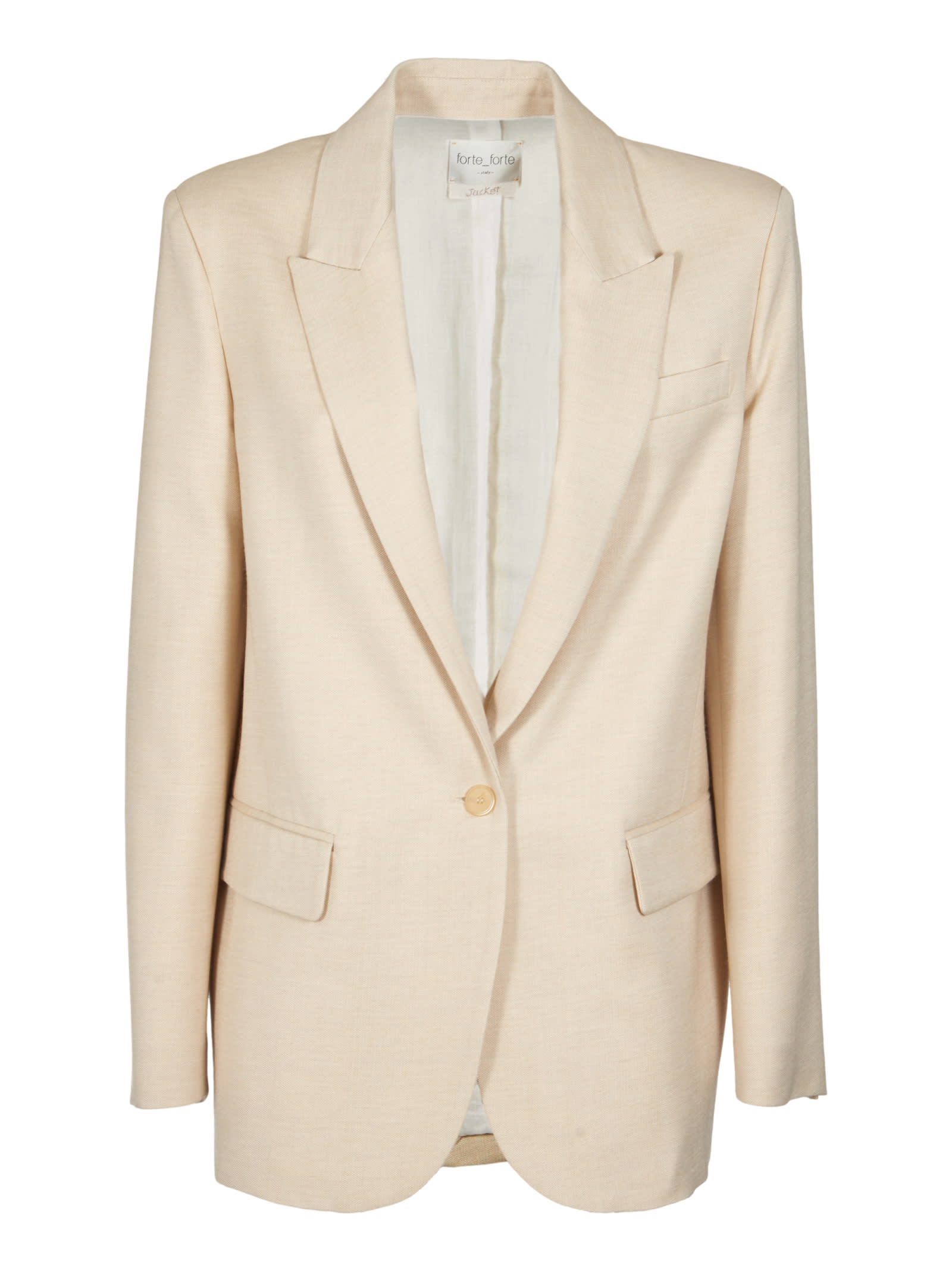 Forte_Forte One-button Blazer