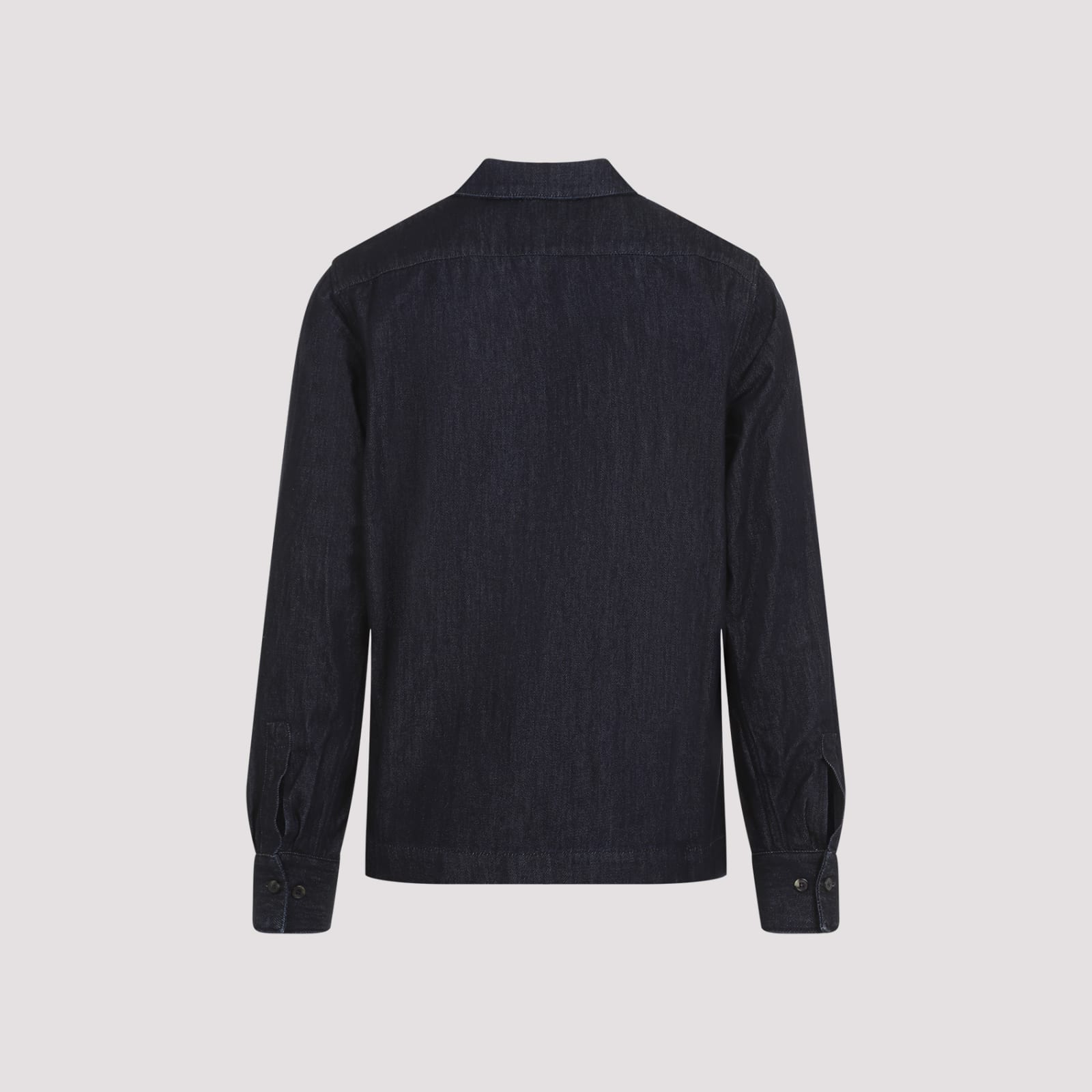 Shop Dries Van Noten Corran Shirt In Indigo