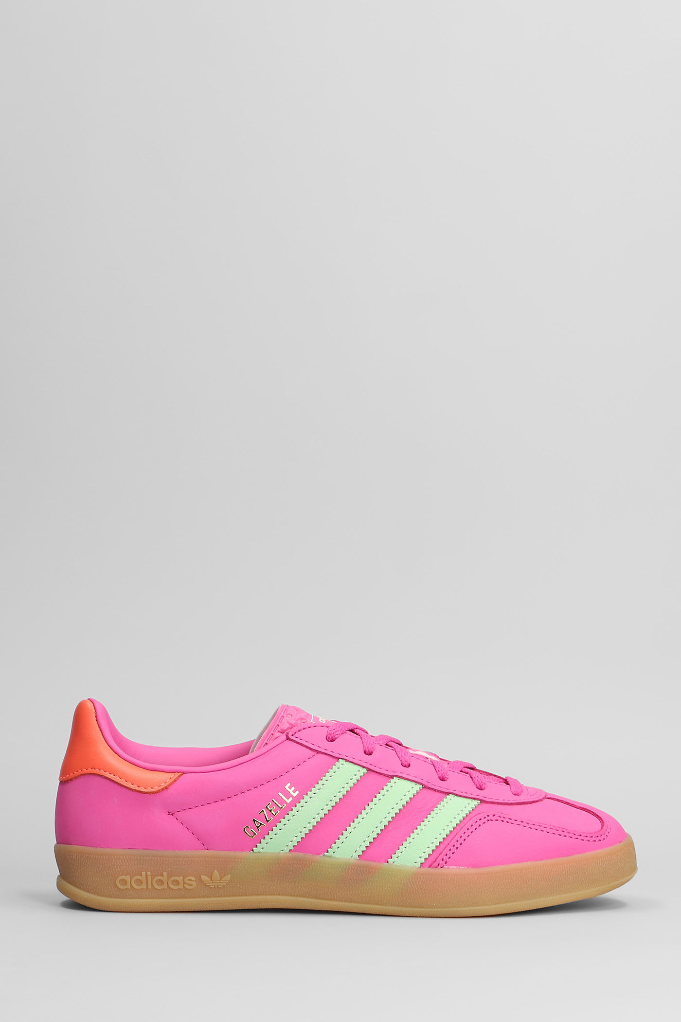 Gazelle Indoor Sneakers In Fuxia Leather