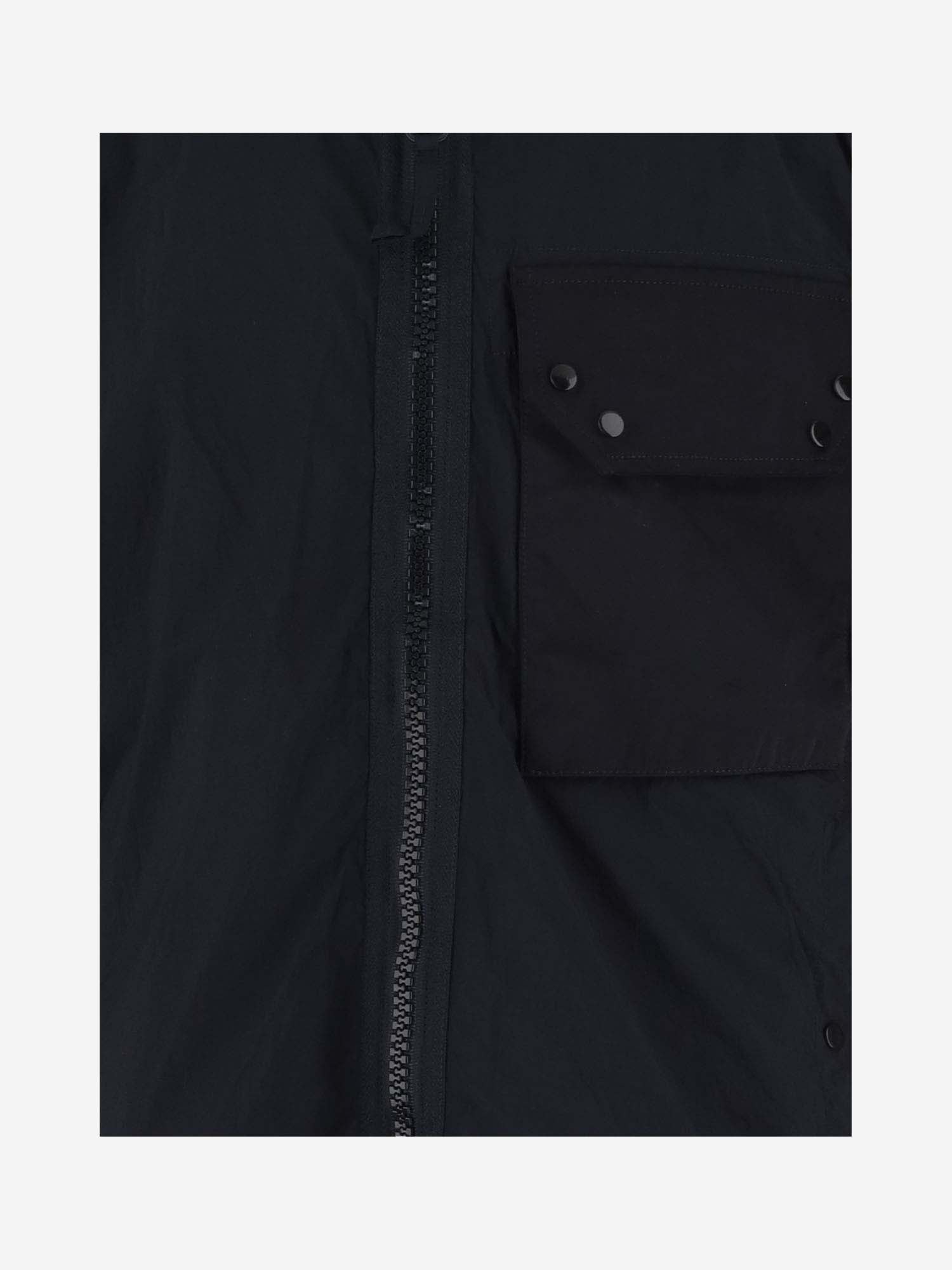 Shop Ten C Nylon Jacket In Black