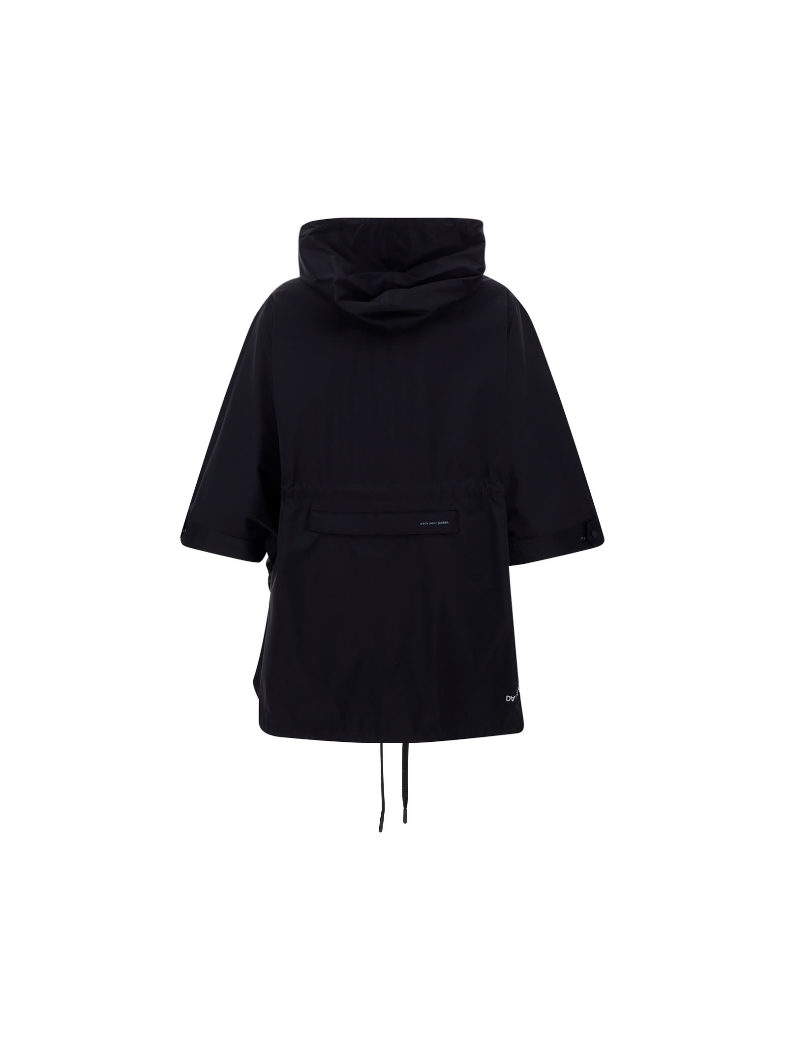 Shop Moncler Vorassay Coat In Black