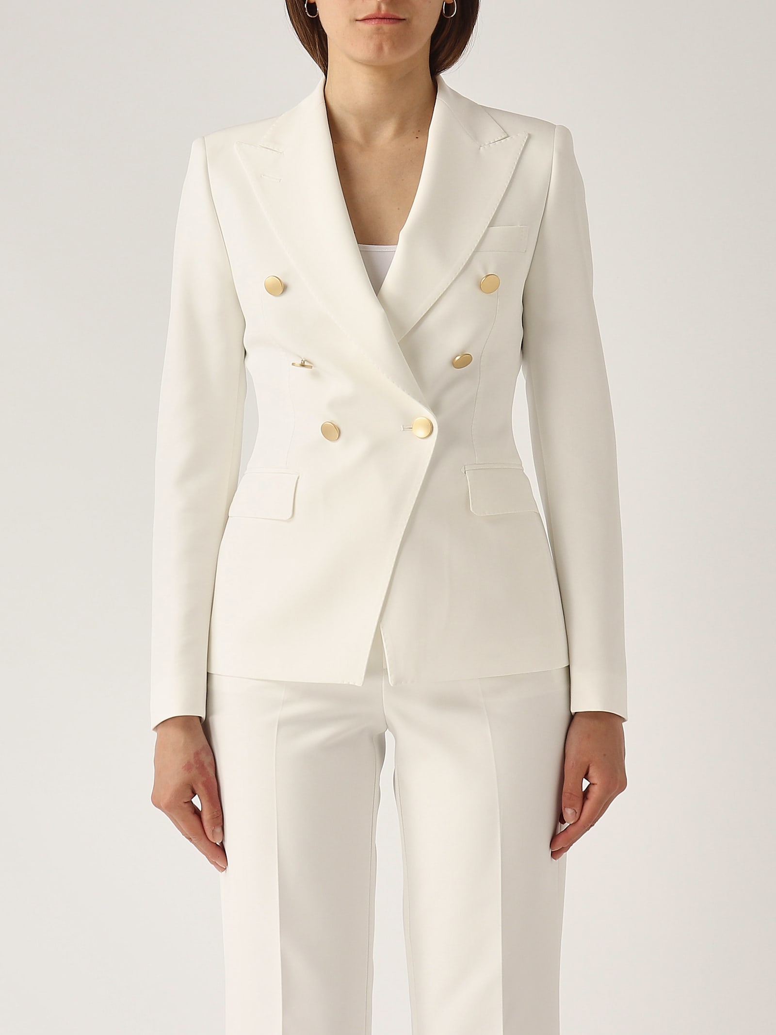Tagliatore Alicya Suit (tailleur) In Bianco Ottico