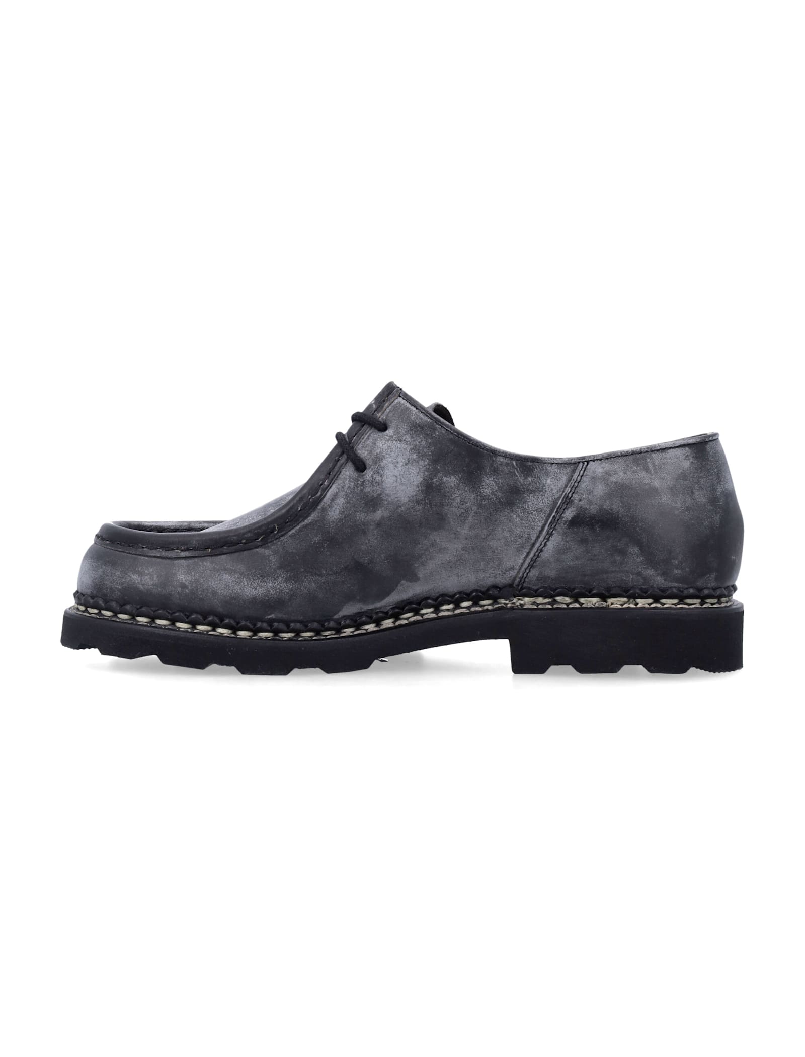 Shop Paraboot Michael Lace-up Derby Shoes In Black