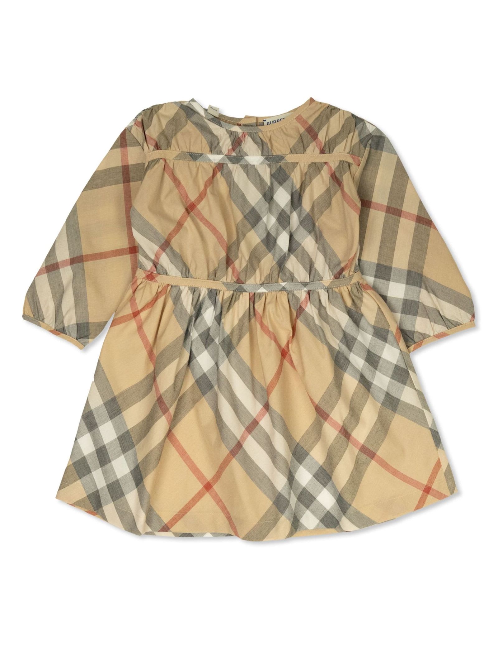 Burberry Kids Dresses Beige