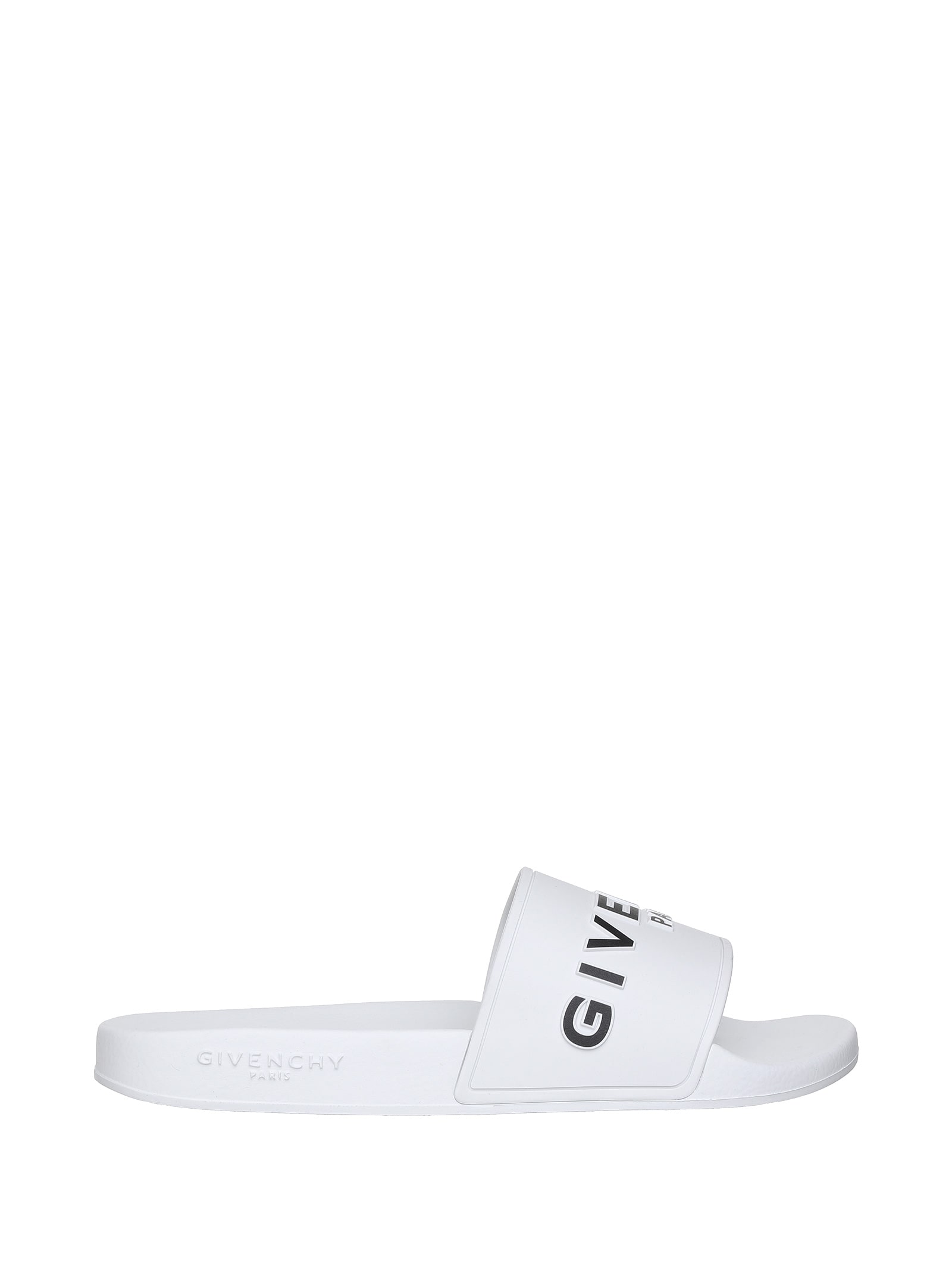 Givenchy White Slides