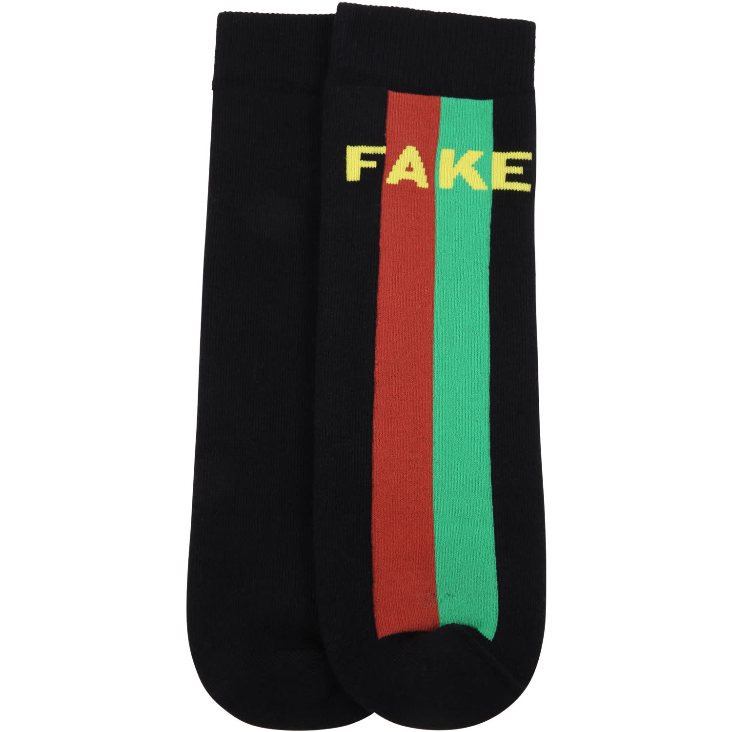 Gucci Black Socks For Kids With Detail | Smart Closet