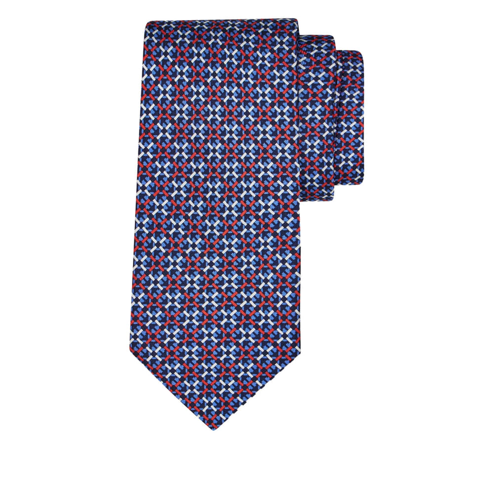 Ferragamo Tie In Blue
