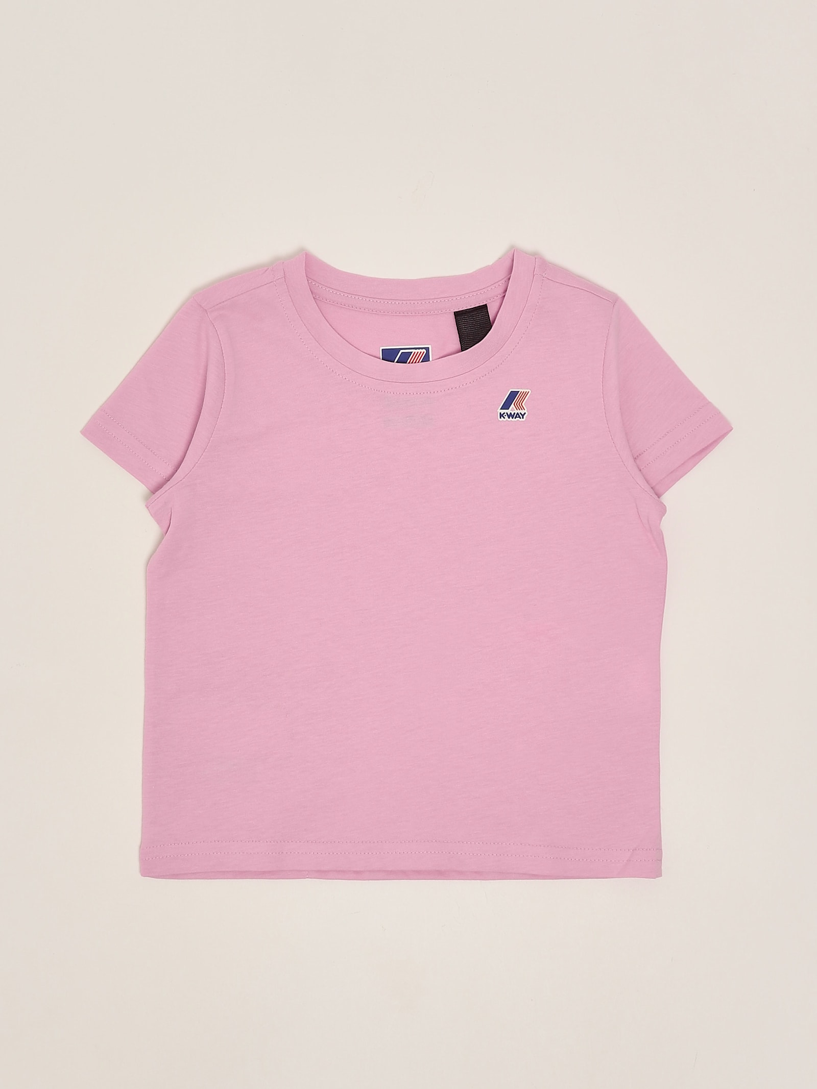 K-way T-shirt Le Vrai 3.0 Edouard T-shirt In Pink