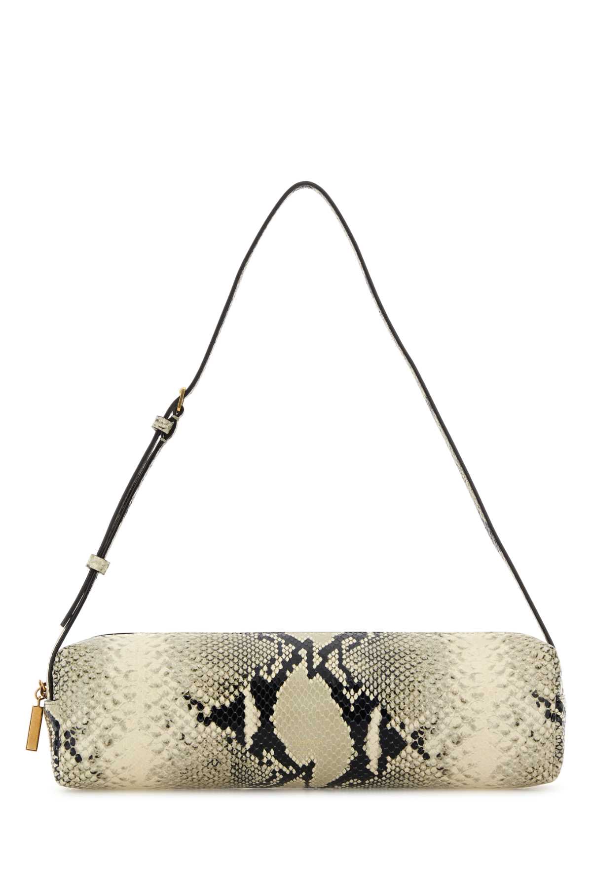 Khaite Printed Leather Kye Shoulder Bag In Brown