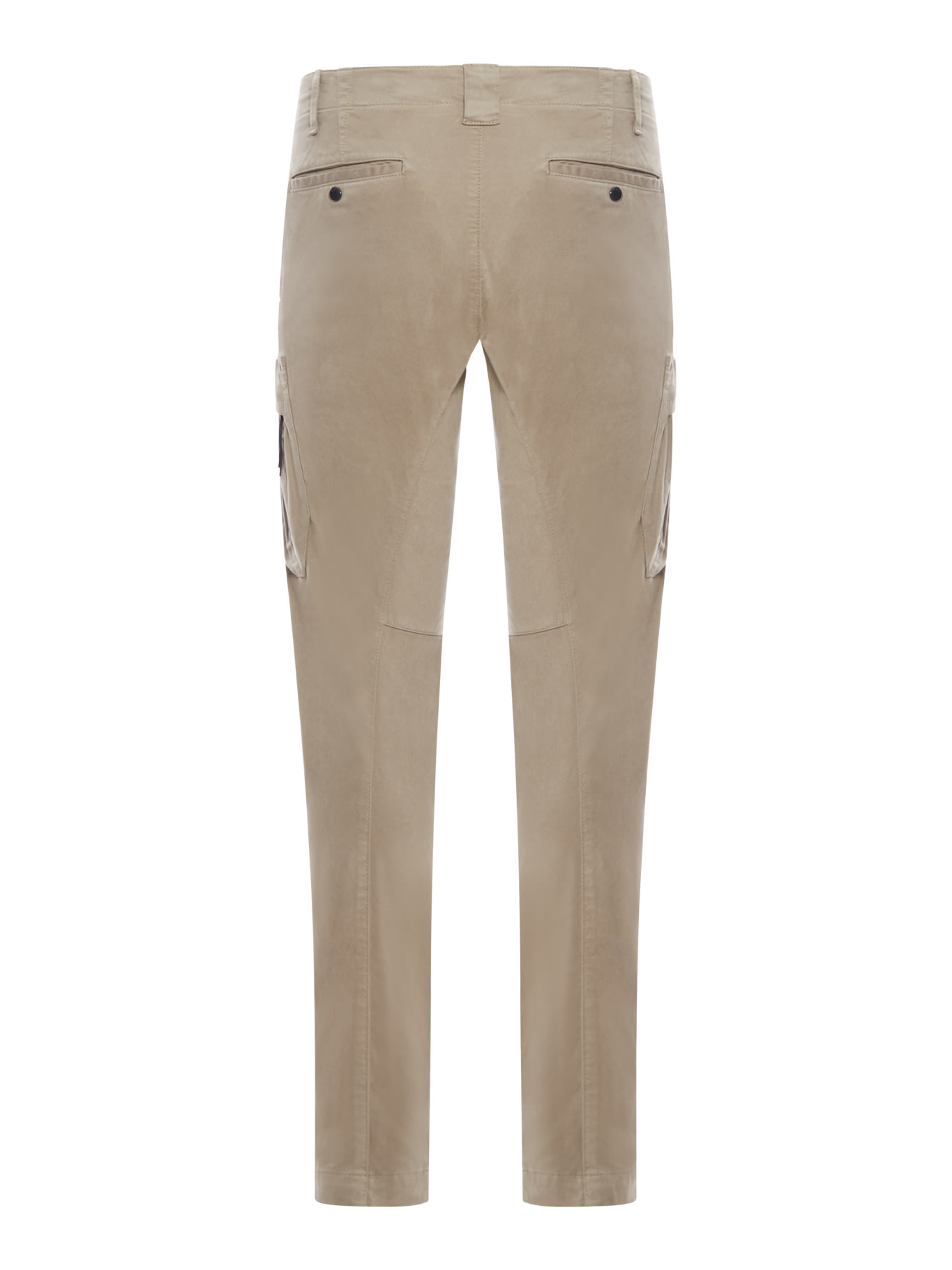 Shop C.p. Company Stretch Sateen Ergonomic Lens Cargo Pants In Walnut