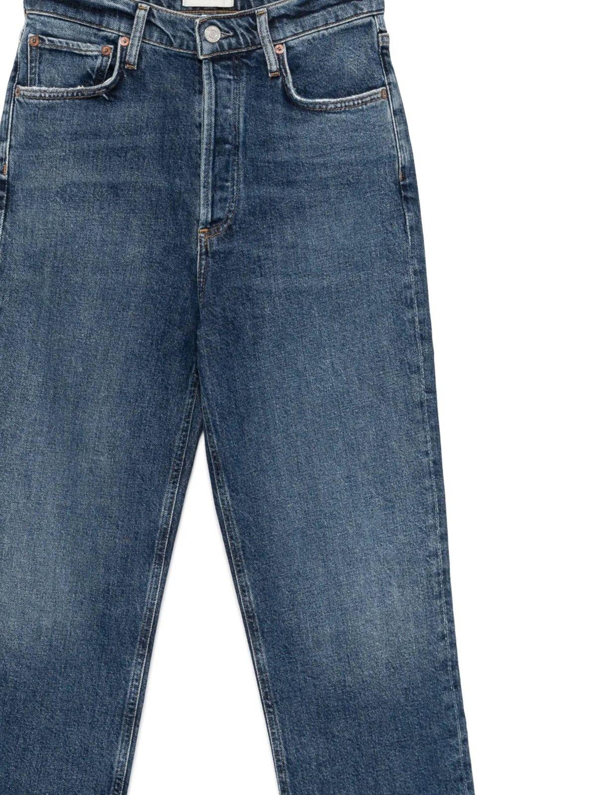 Agolde Relaxed Fit Jeans In Blue
