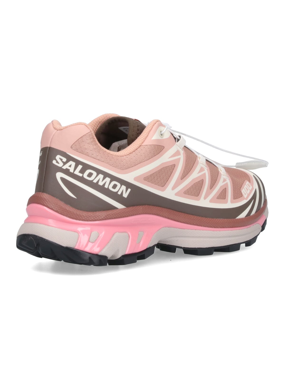 Salomon 'xt-6' Pink Sneaker With Logo Applied On The Tongue And Chunky Sole