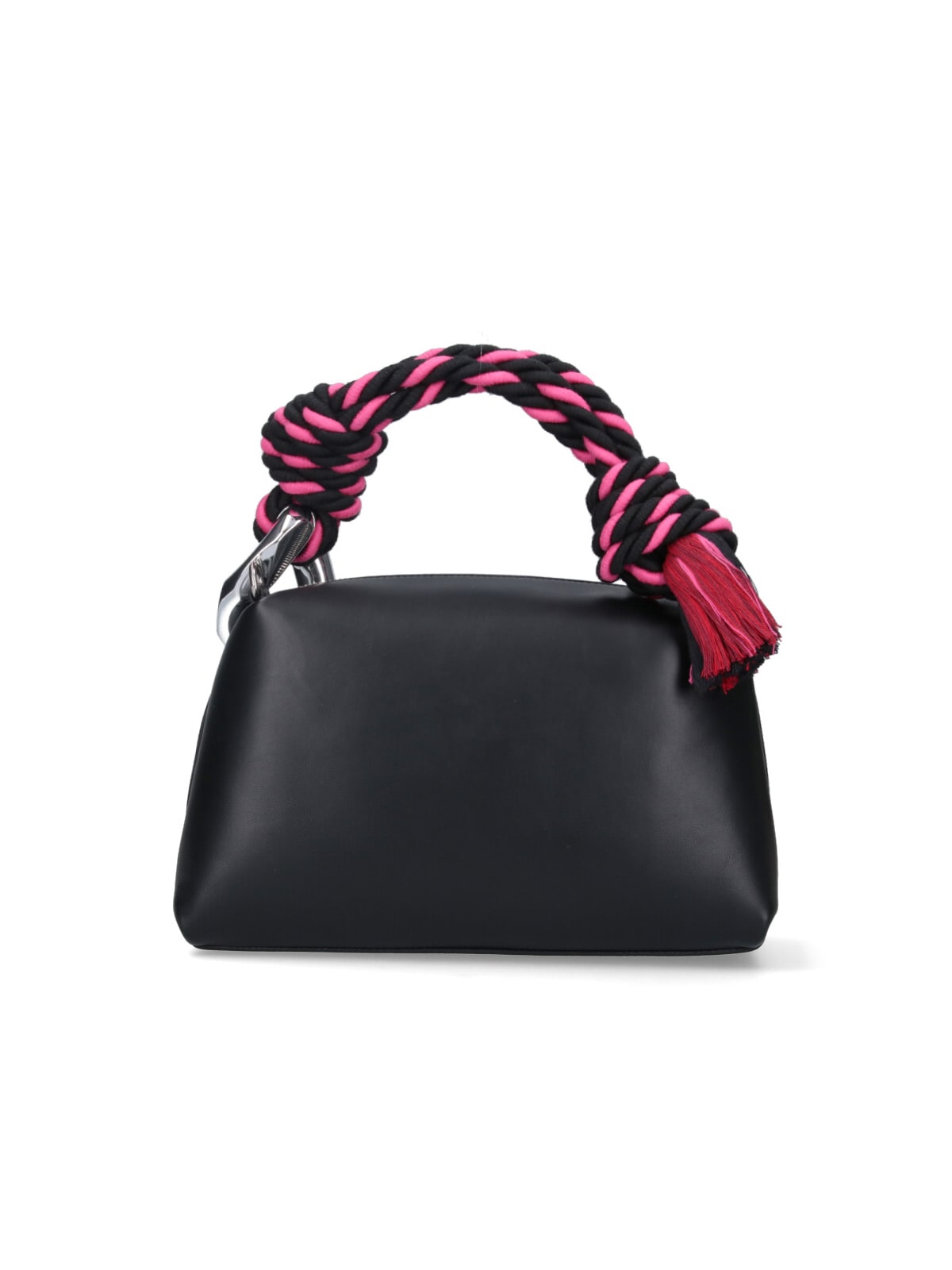 Shop Jw Anderson Corner Handbag In Black