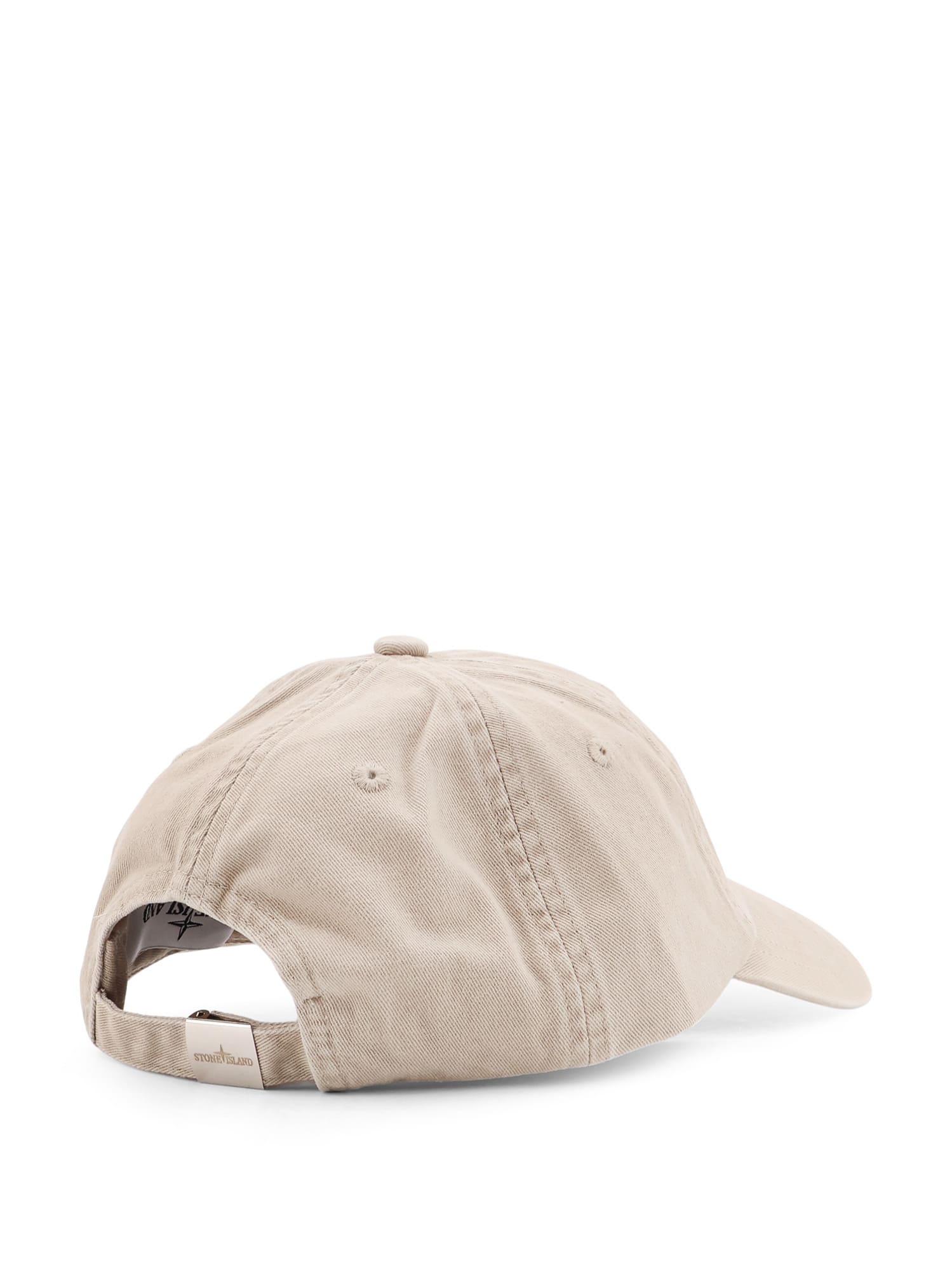 Stone Island Men Cotton Baseball Hat In Neutral