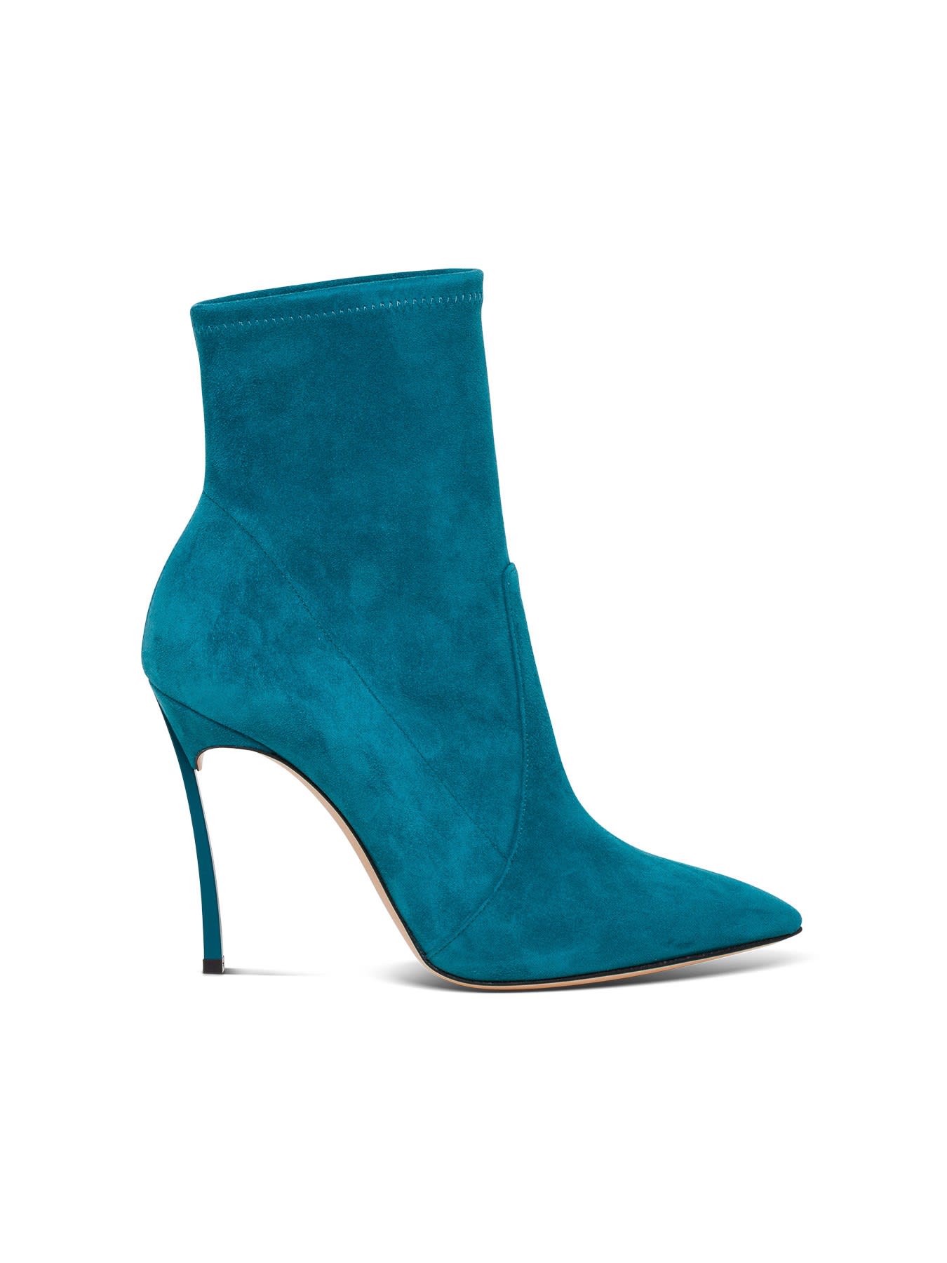 CASADEI BLADE SUEDE ANKLE BOOT,11518112