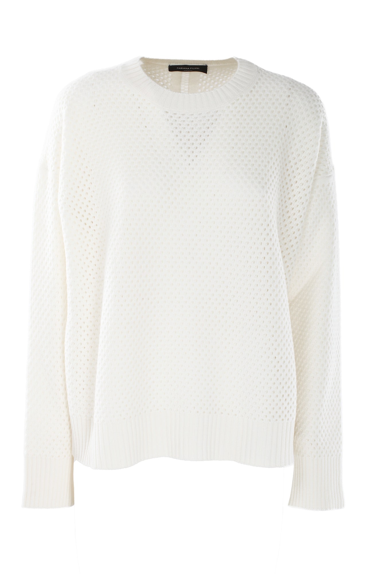 Shop Fabiana Filippi Sweaters White