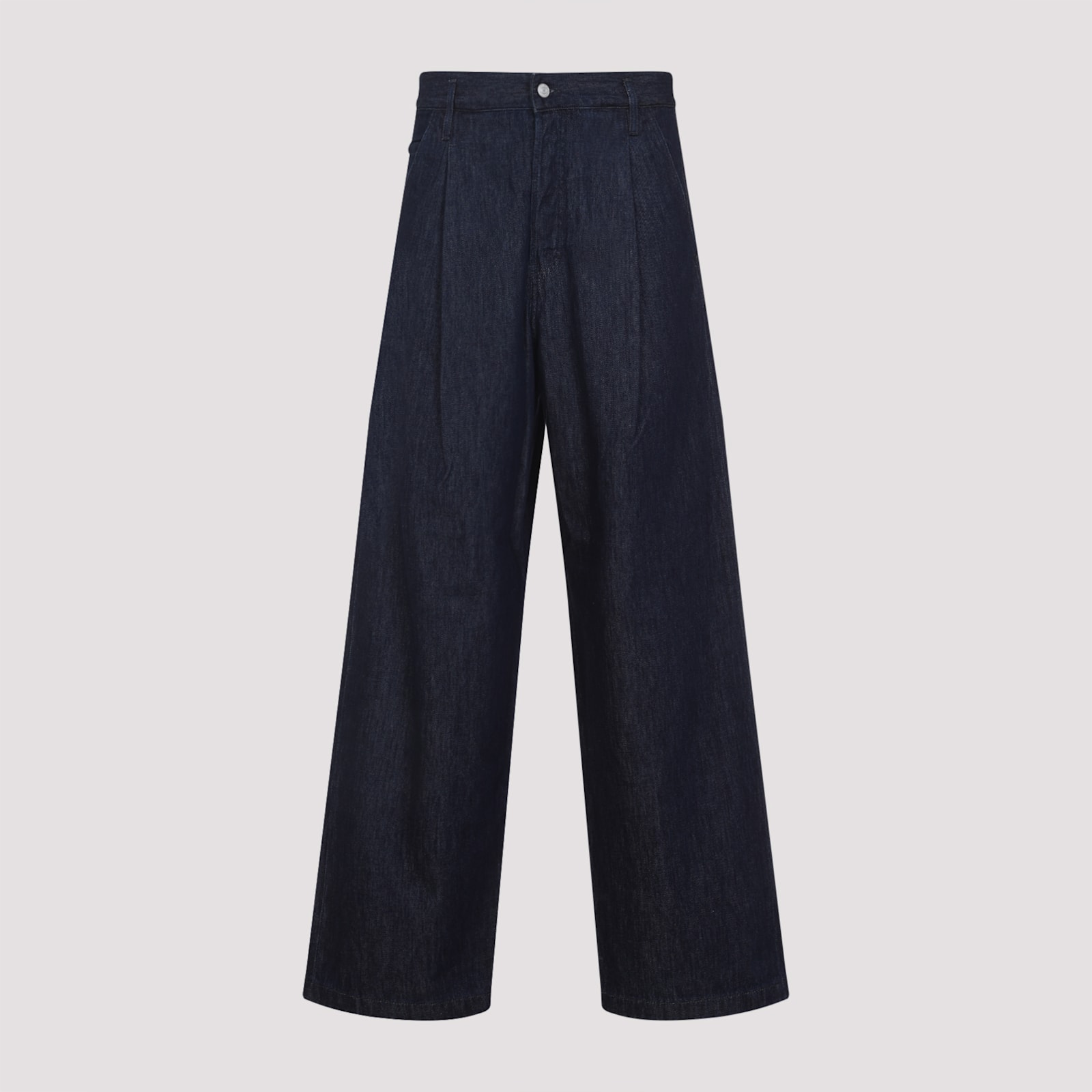 Dries Van Noten Penning High-rise Wide-leg Jeans In Blue