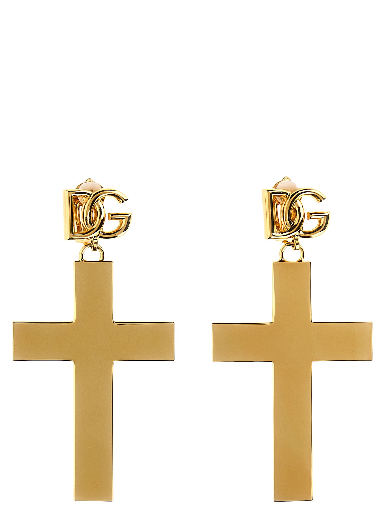 Dolce & Gabbana Cross Earrings