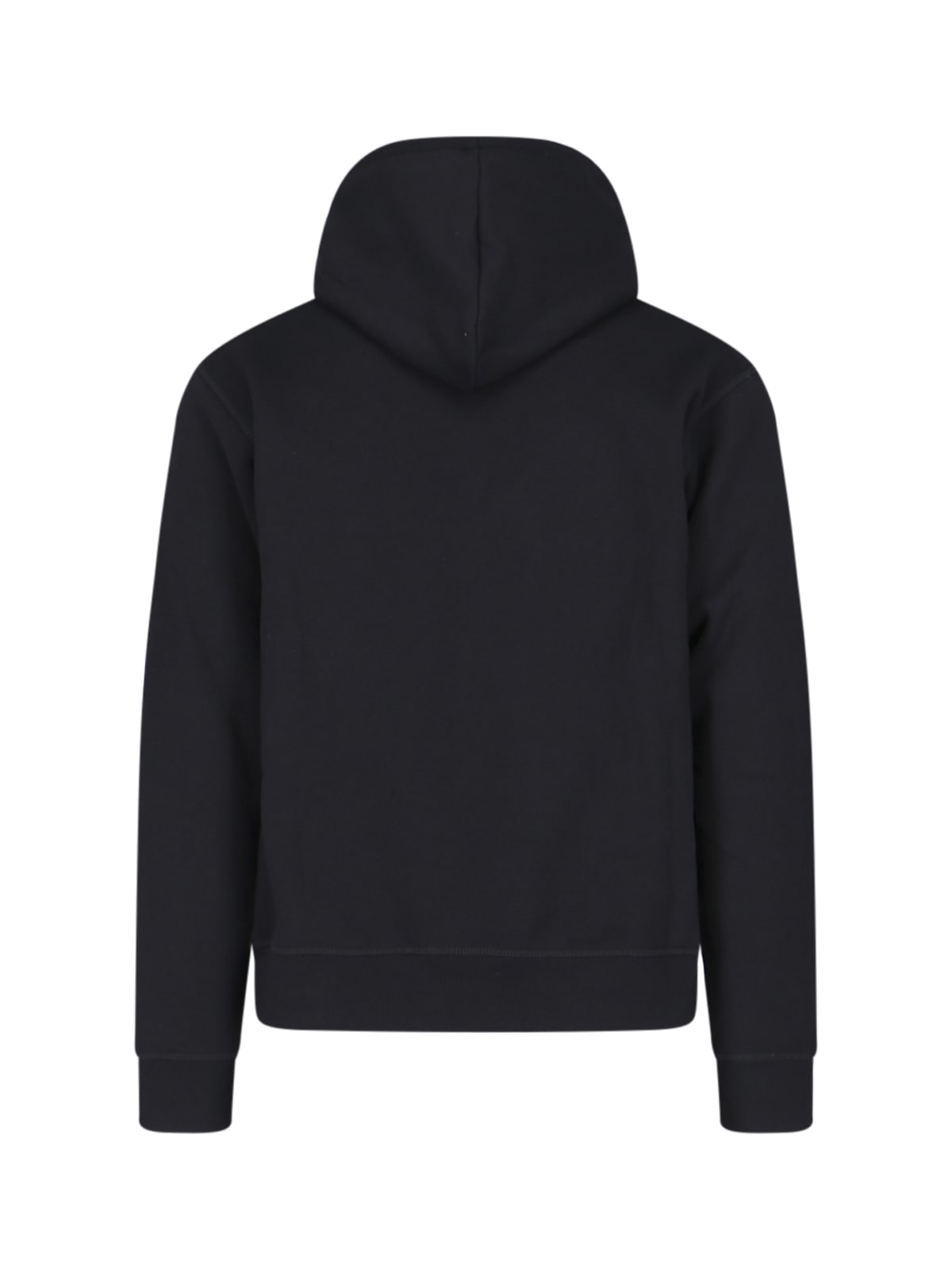 Shop Dsquared2 Logo Hoodie In Black