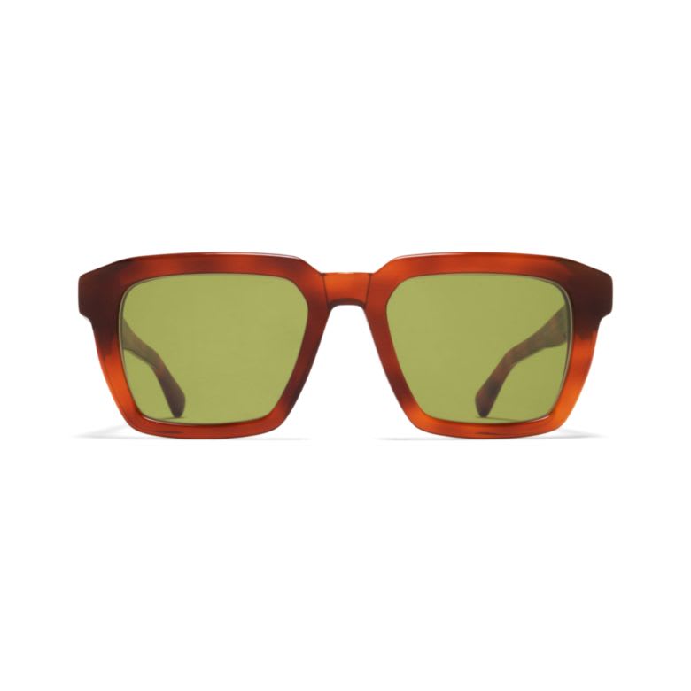 Mykita Soma620 C214 Soft Havana Shin In Red