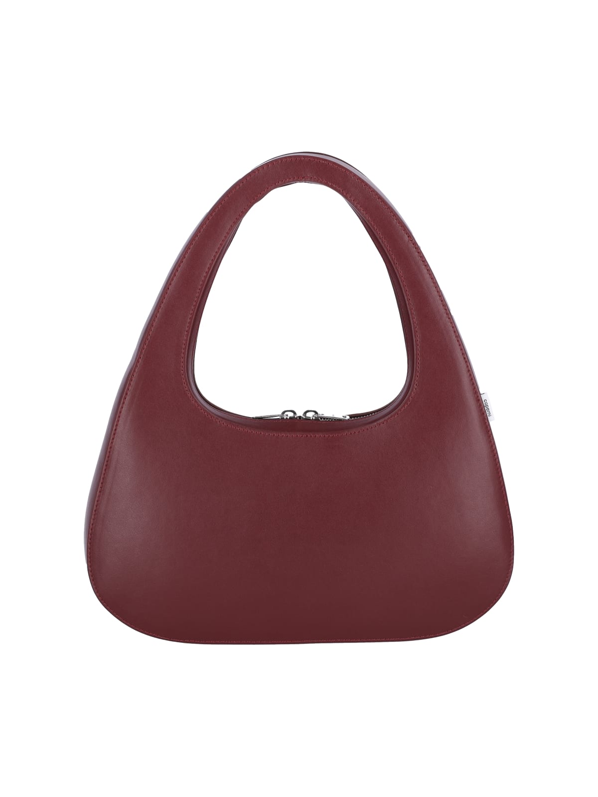 Shop Coperni Swipe Baguette Large Bag In Red