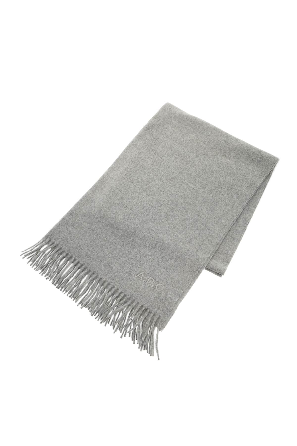 APC ALIX BRODÉE WOOL SCARF 