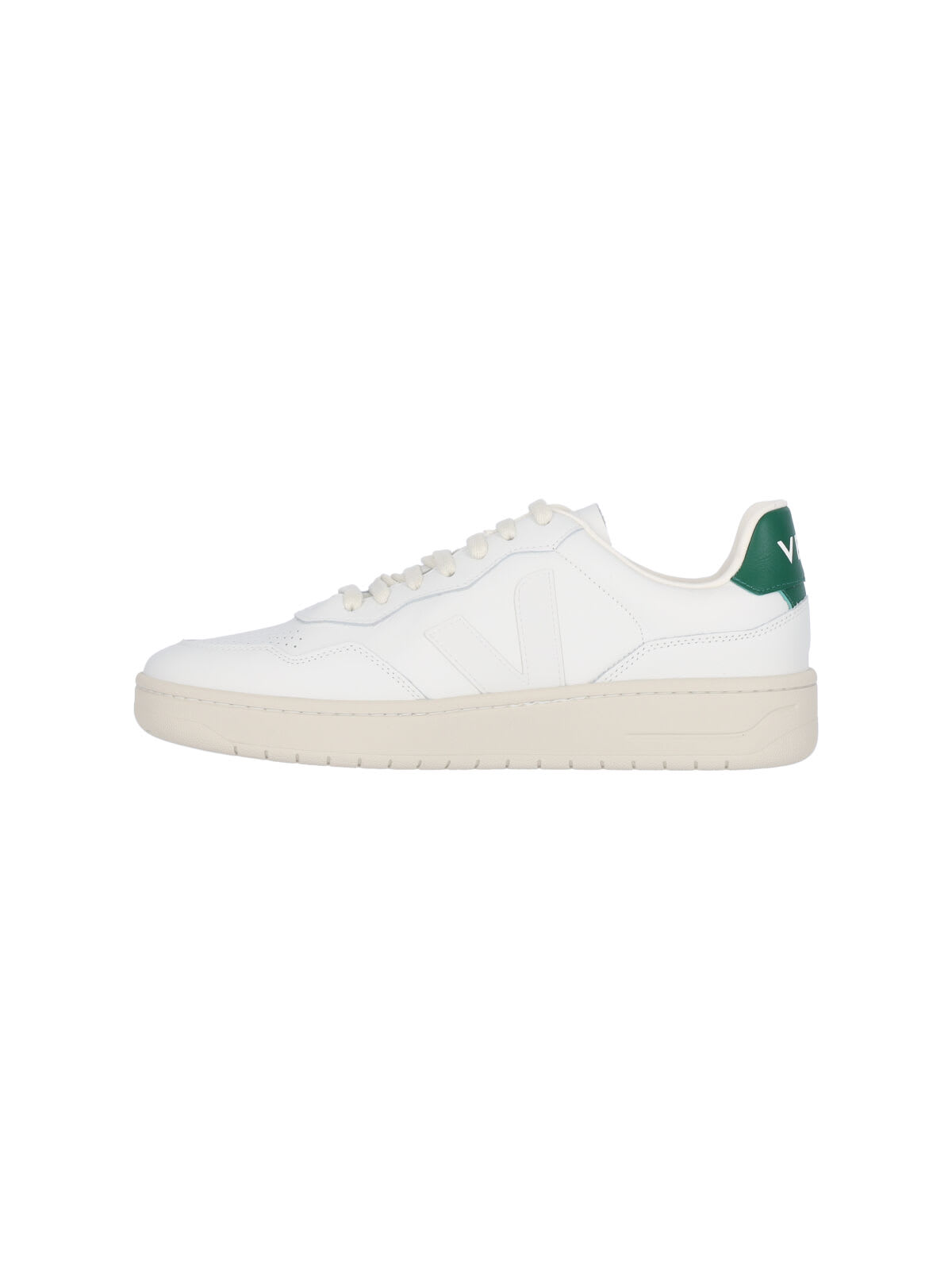 Shop Veja V-90 Sneakers In White