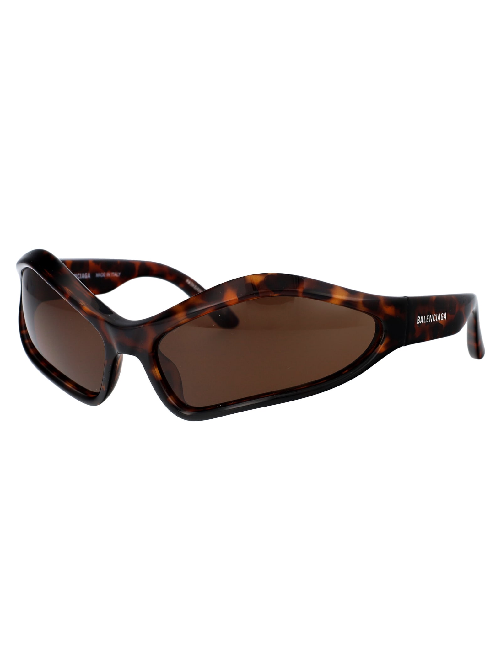 Shop Balenciaga Bb0314s Sunglasses In 002 Havana Havana Brown