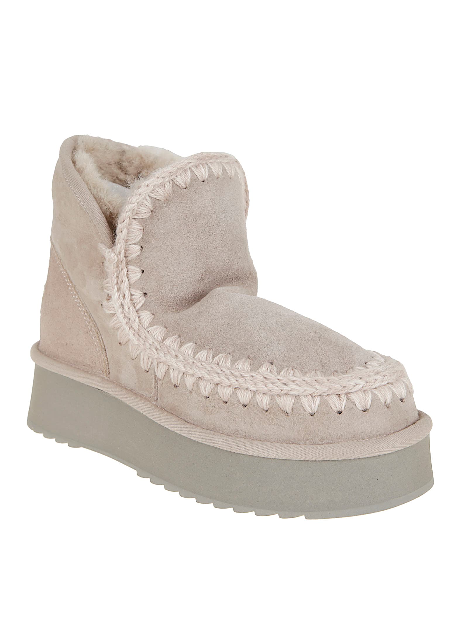 Mou Mini Eskimo Platform Boot In Brown