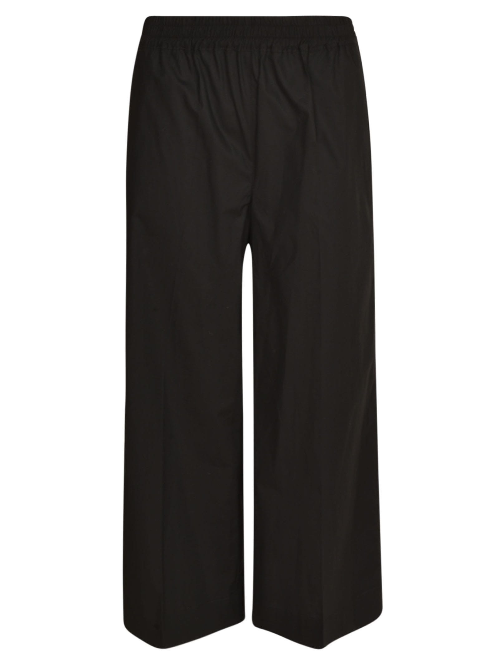 P.a.r.o.s.h Cropped Trousers In Black