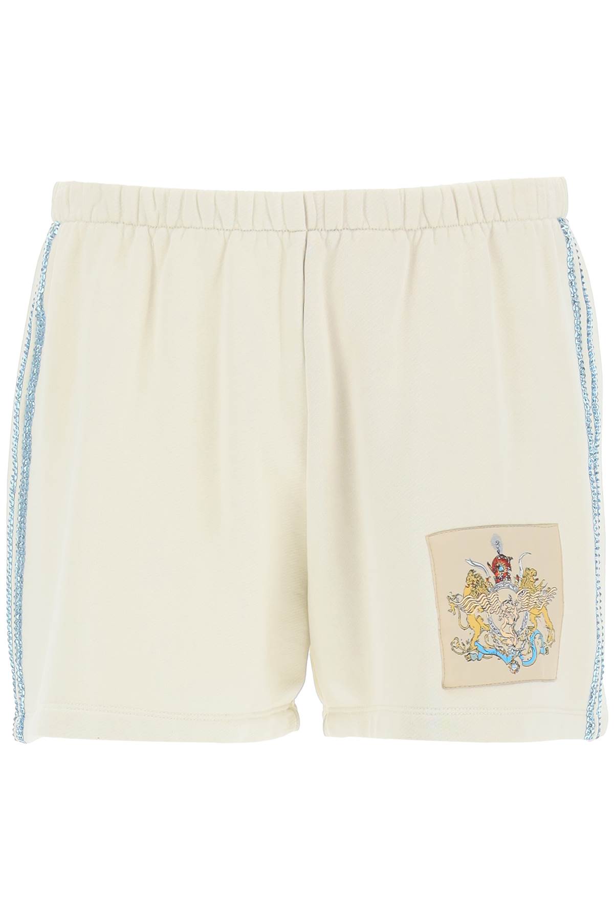Liberal Youth Ministry Logo Sport Shorts With Crystals
