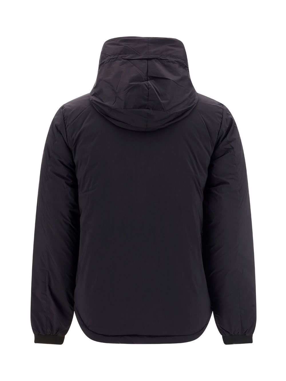 Shop Canada Goose Lodge Jacket In Nero