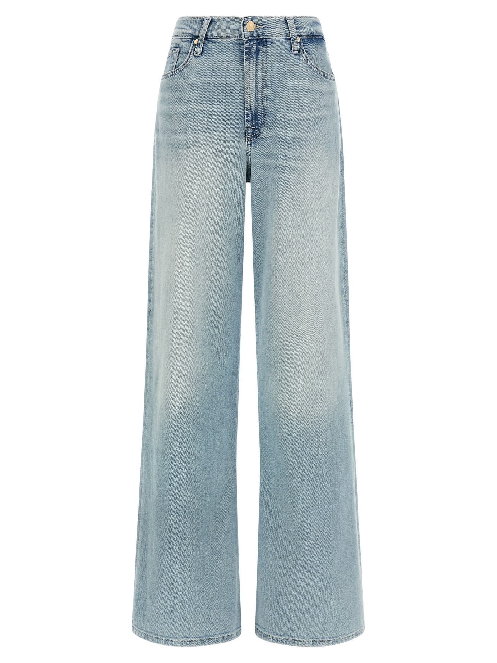 7 For All Mankind Jean Droit - Bleu Clair