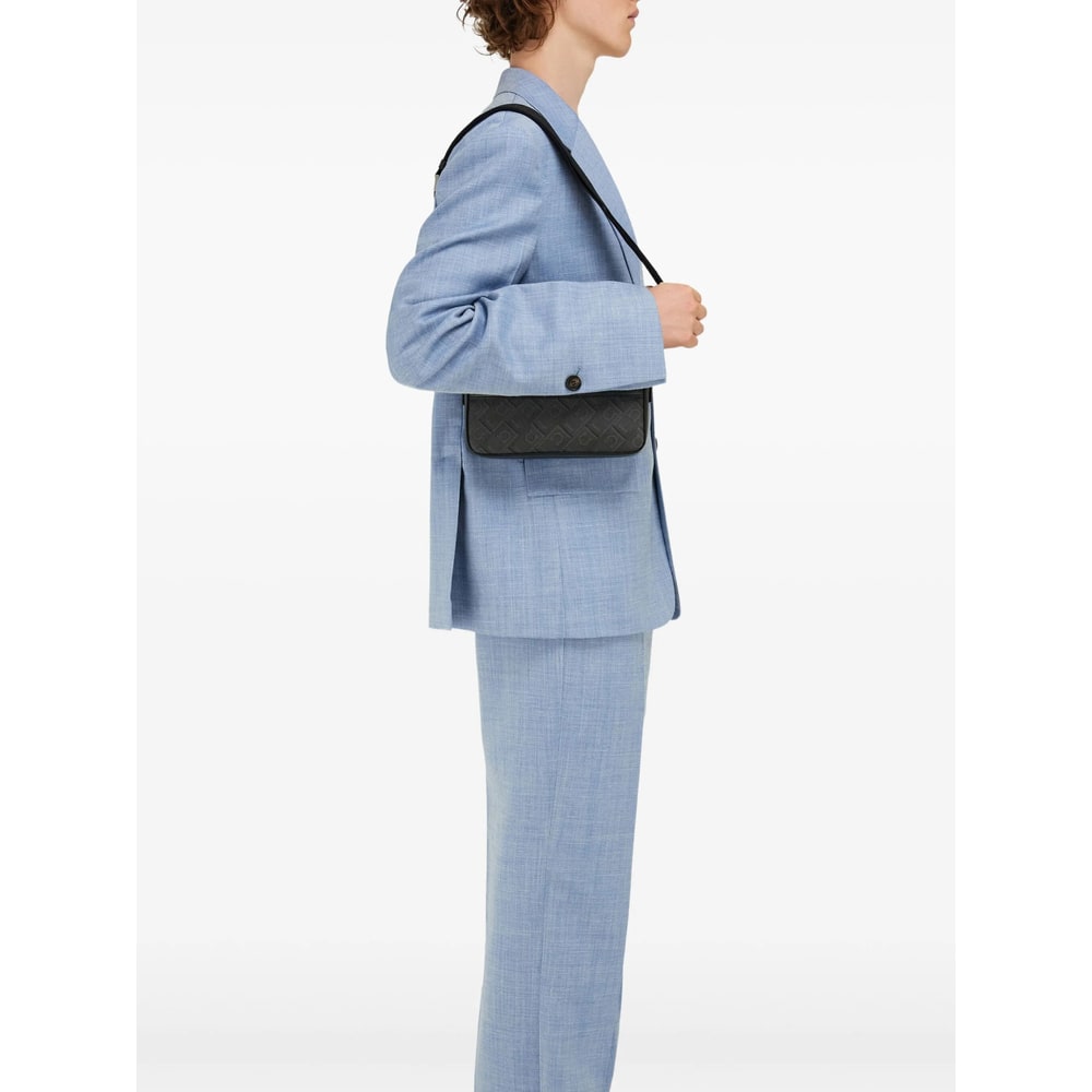 Ferragamo Monogram Shoulder Bag Rectangular Shape In Multi