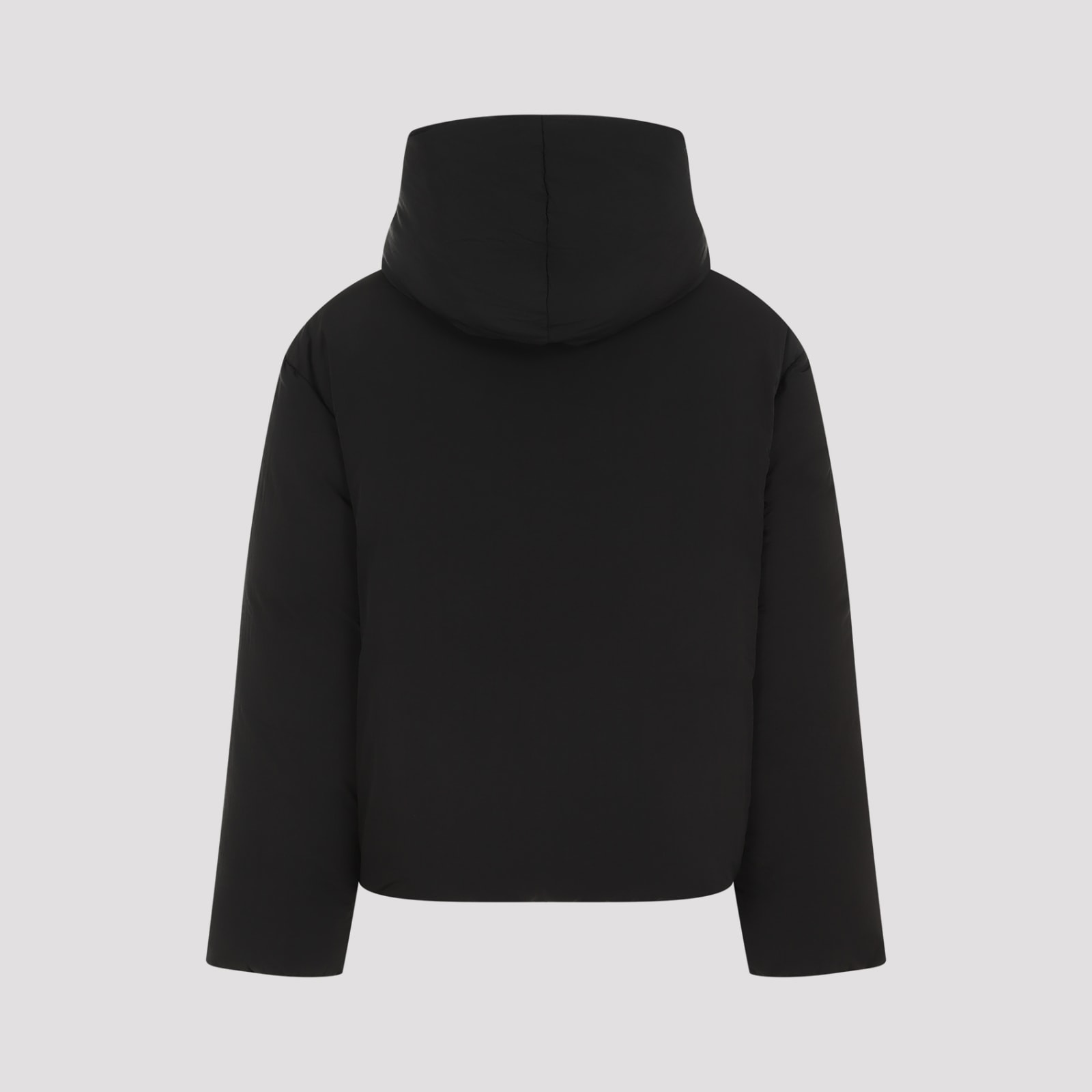 Shop Jacquemus La Doudoune Down Jacket In Black